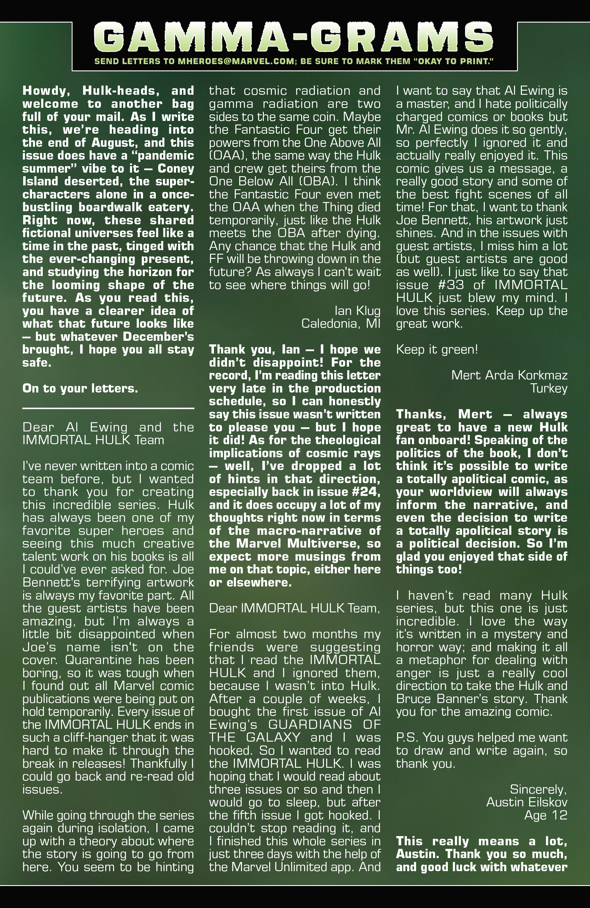 Read online Immortal Hulk comic -  Issue #41 - 22