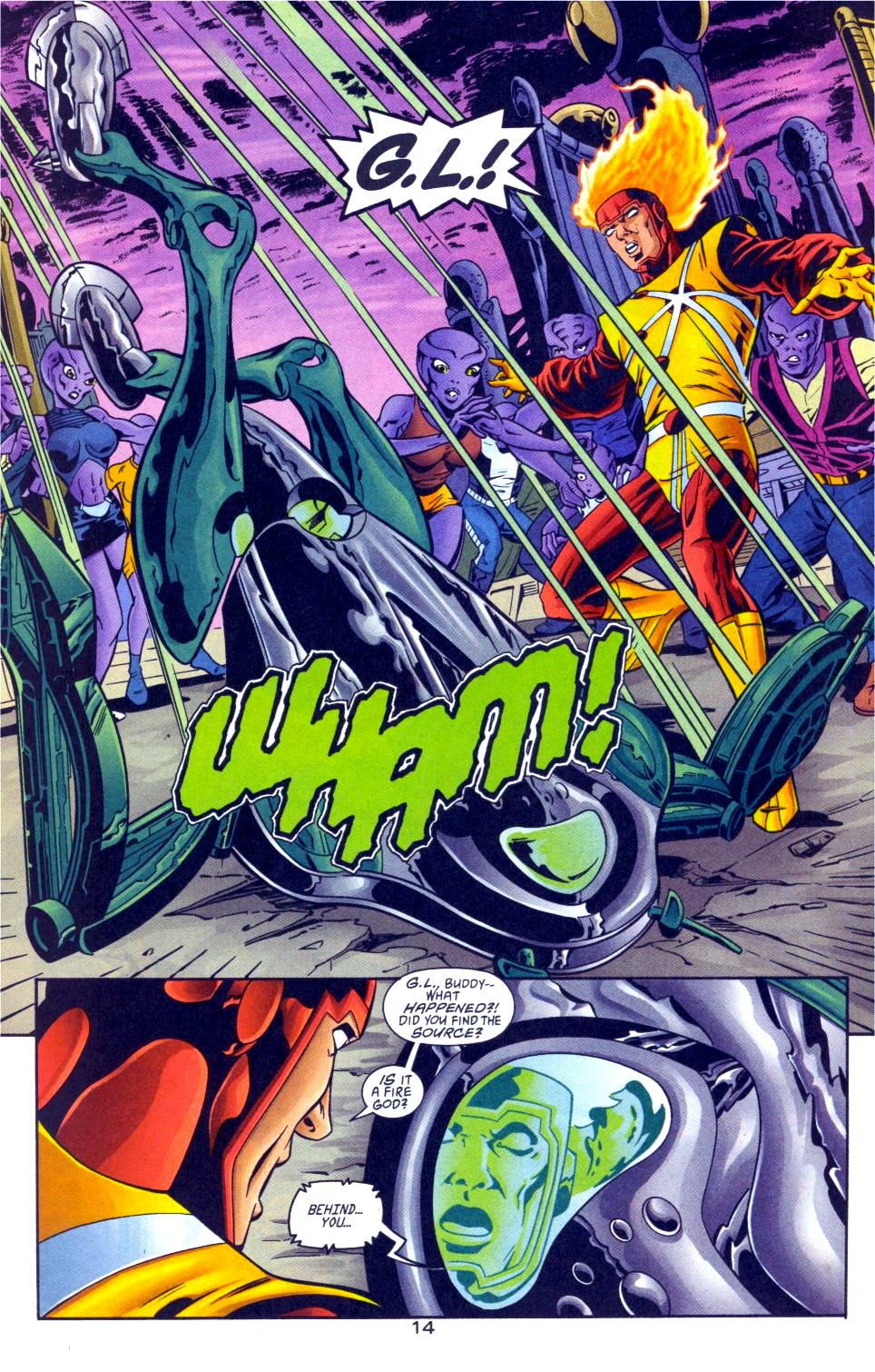 Read online Green Lantern: Circle of Fire comic -  Issue #5 - 15