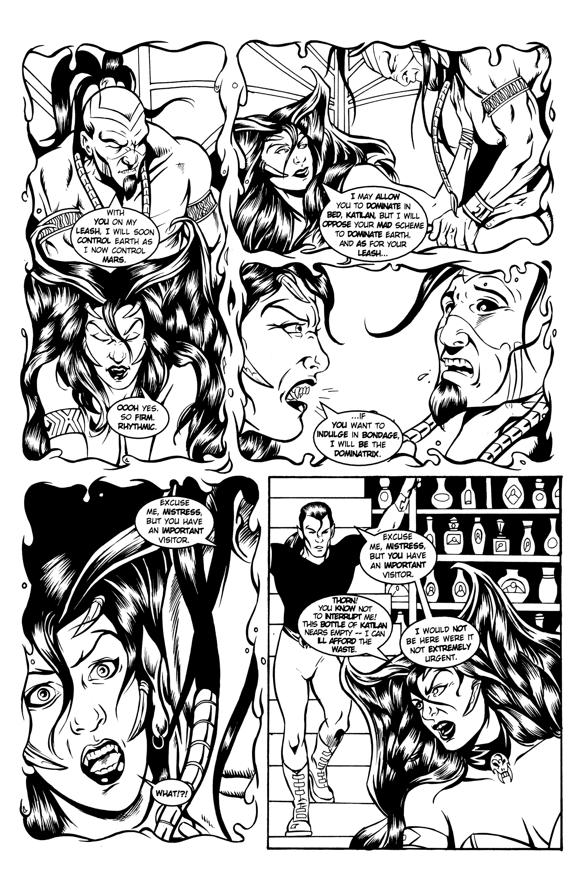 Read online Vamperotica: Divide And Conquer comic -  Issue #1 - 5