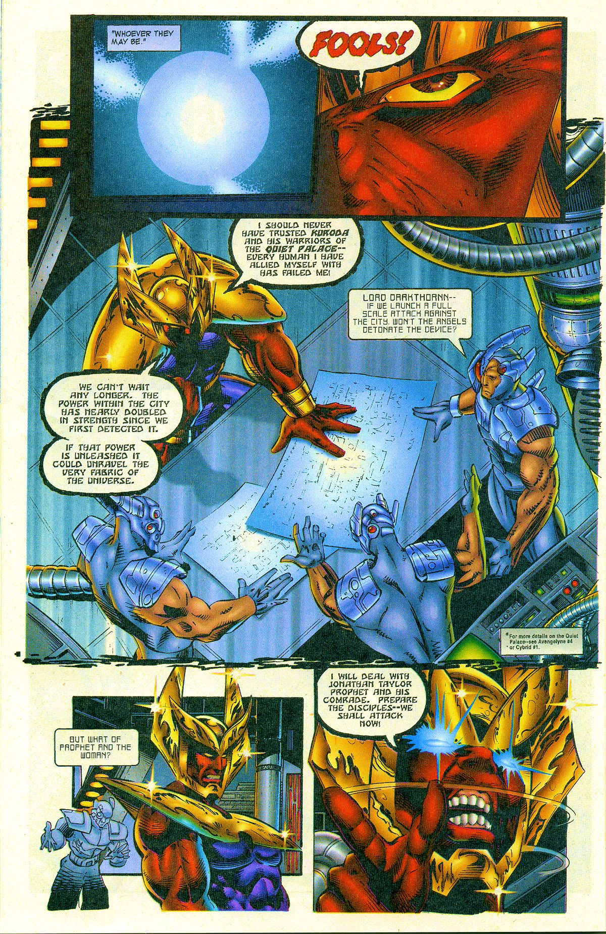 Read online Avengelyne/Prophet comic -  Issue #2 - 8