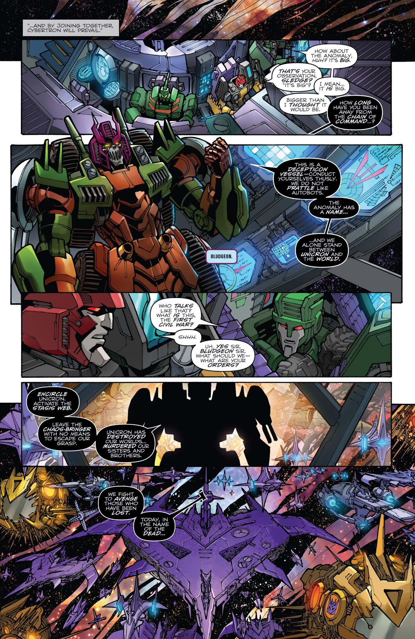 Read online Transformers: Unicron comic -  Issue #2 - 7