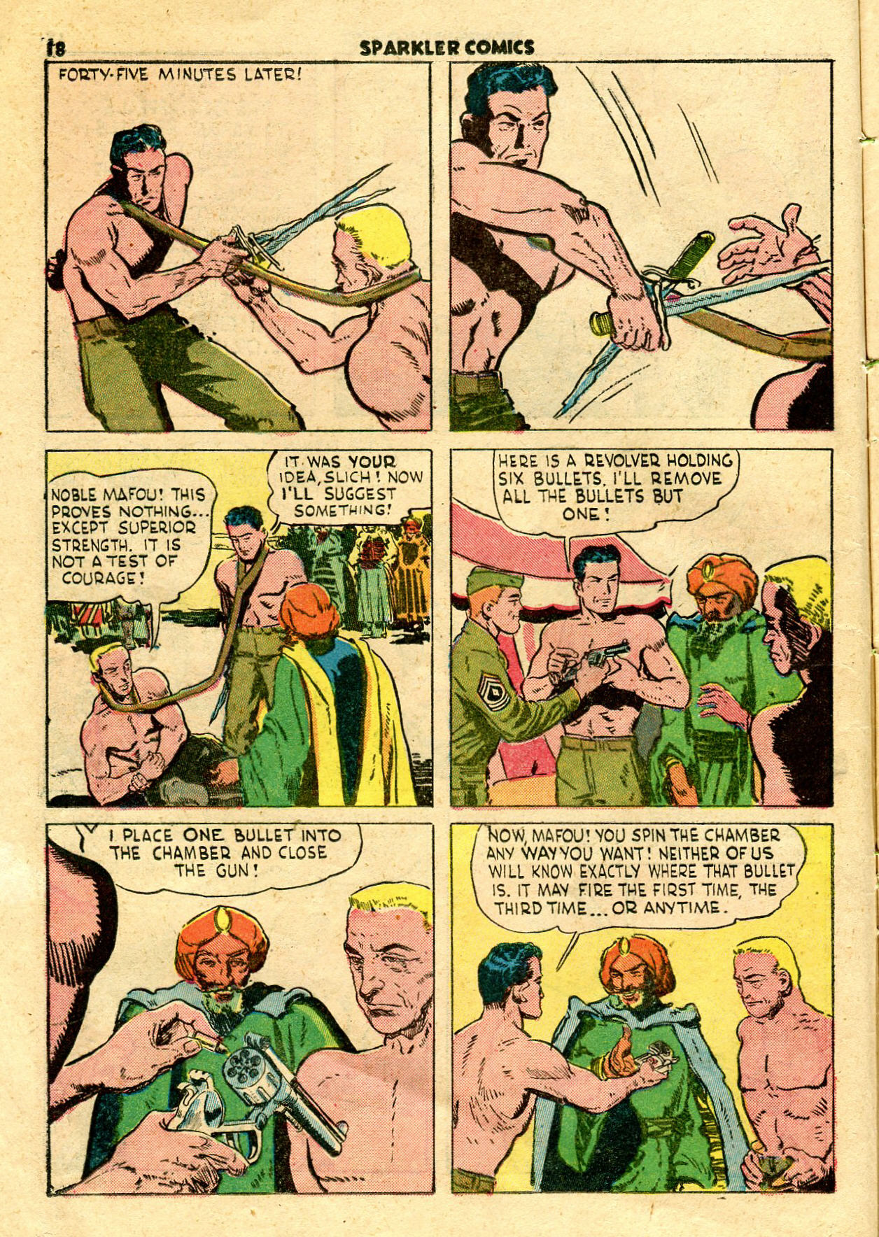 Read online Sparkler Comics comic -  Issue #22 - 20