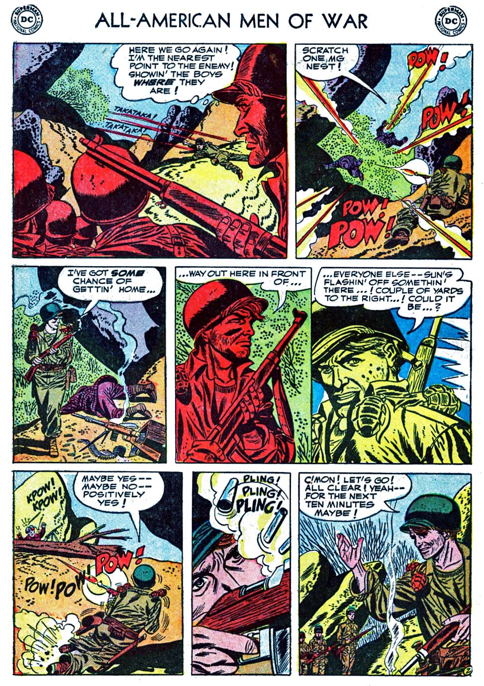 Read online All-American Men of War comic -  Issue #2 - 4