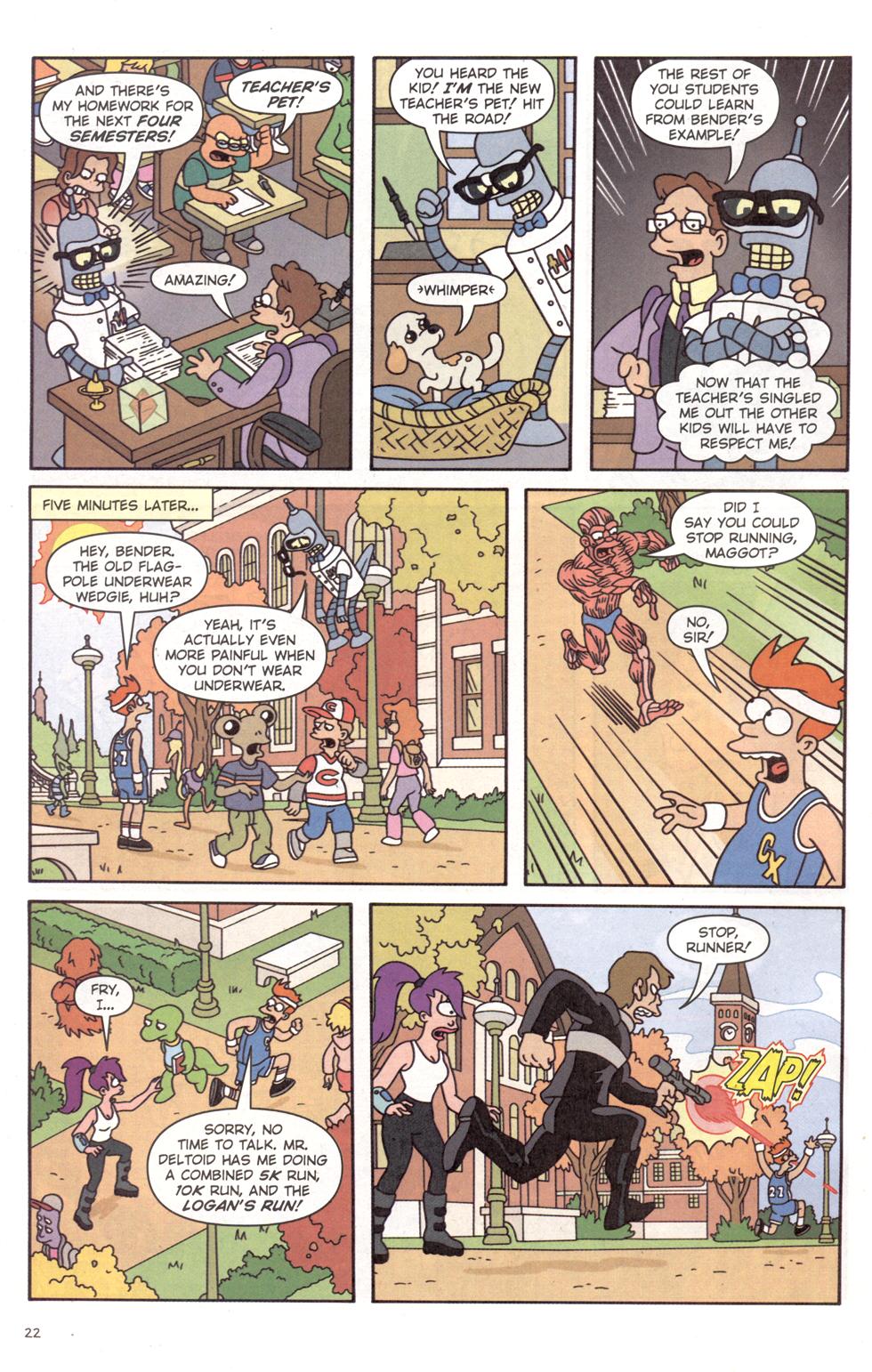 Read online Futurama Comics comic -  Issue #16 - 23