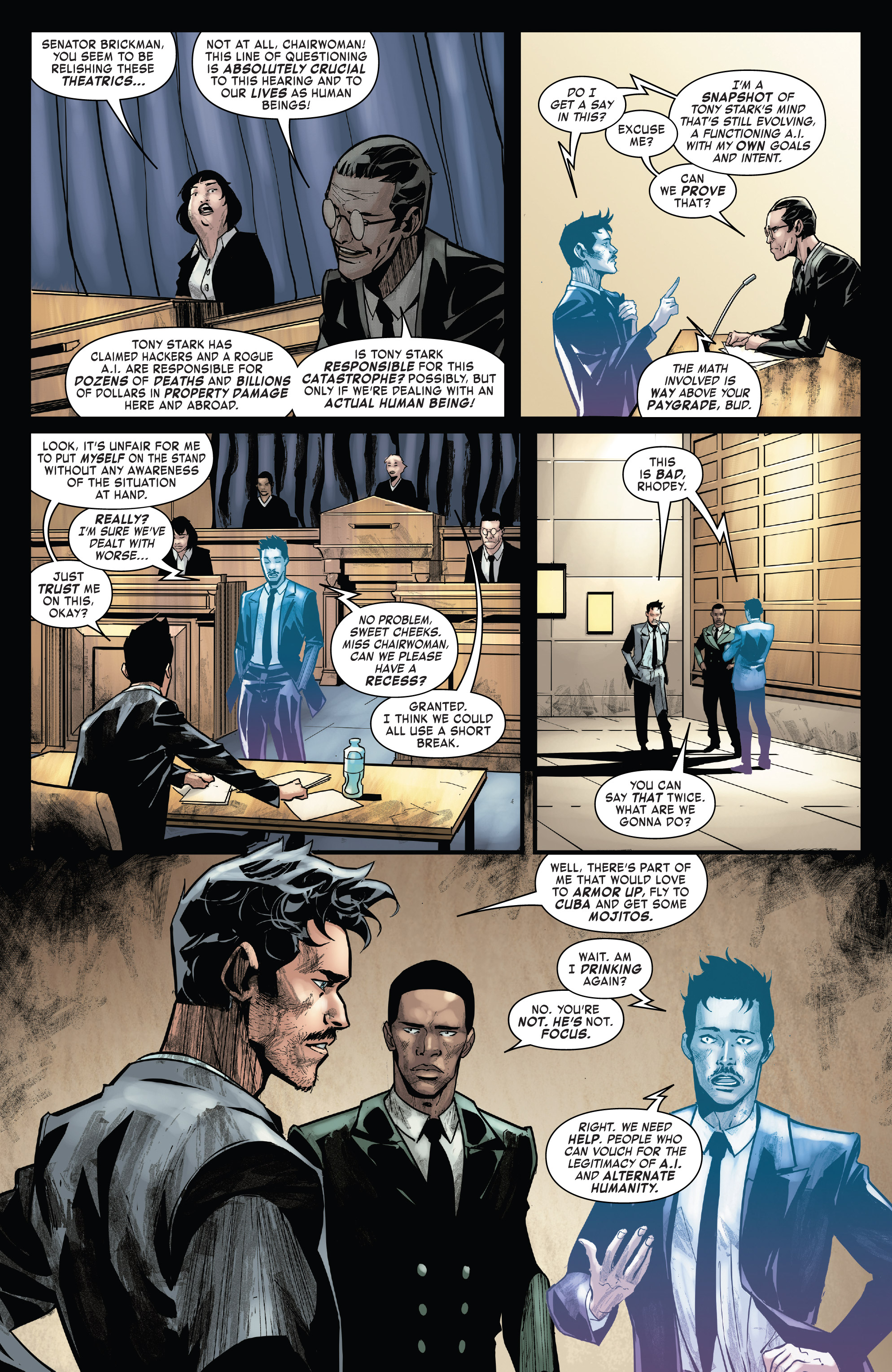 Read online Tony Stark: Iron Man comic -  Issue #15 - 8