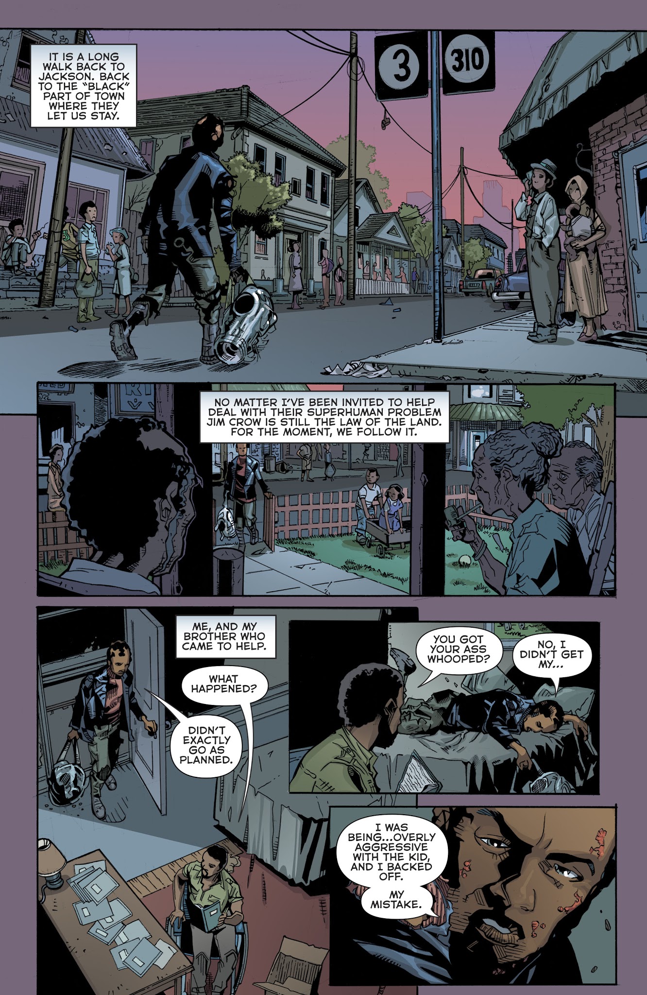 Read online The American Way: Those Above and Those Below comic -  Issue #5 - 8