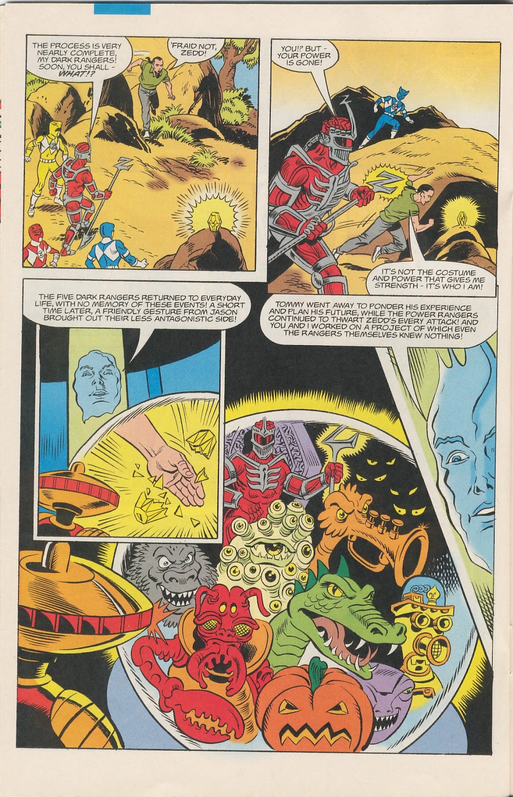 Mighty Morphin Power Rangers Saga issue 3 - Page 22