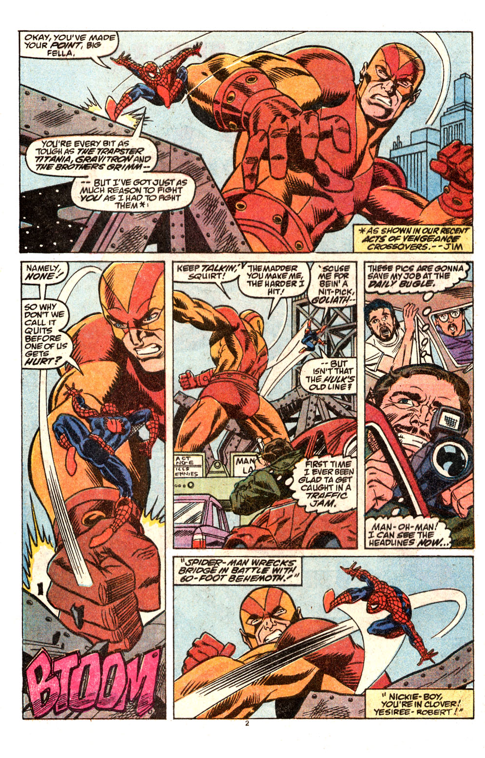 Read online Web of Spider-Man (1985) comic -  Issue #60 - 3