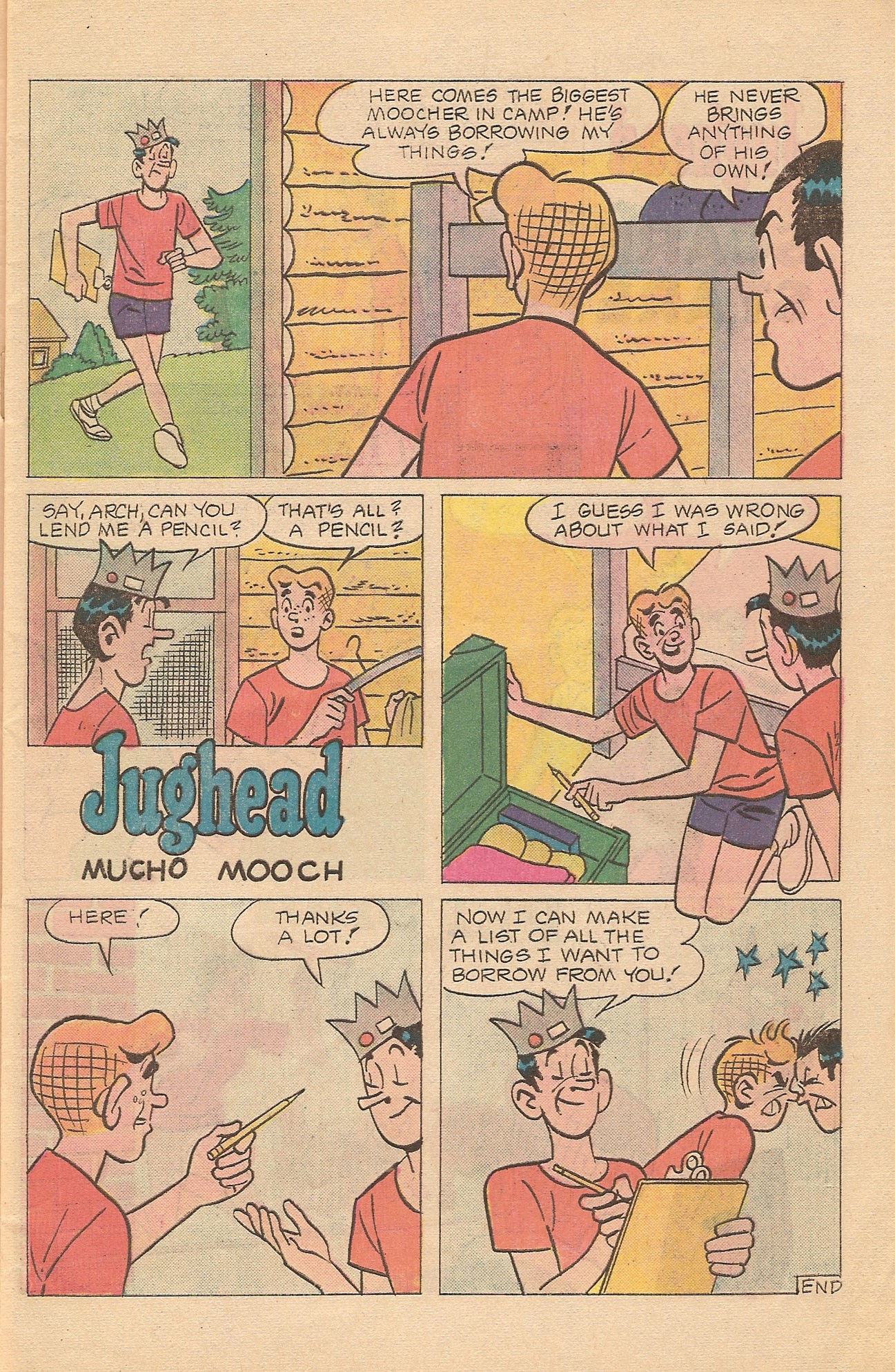 Read online Jughead's Jokes comic -  Issue #46 - 7