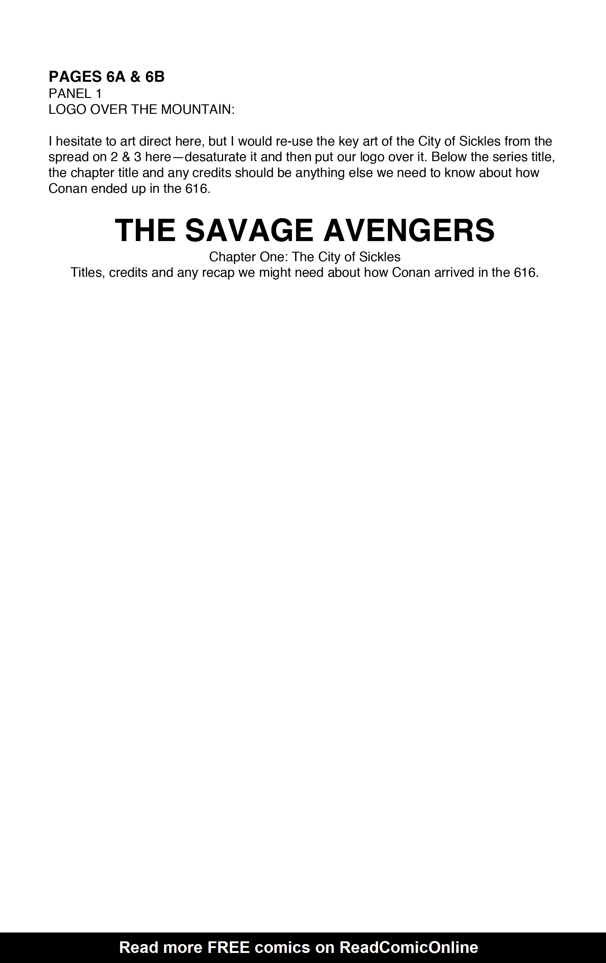 Read online Savage Avengers comic -  Issue # _Director's Cut - 48