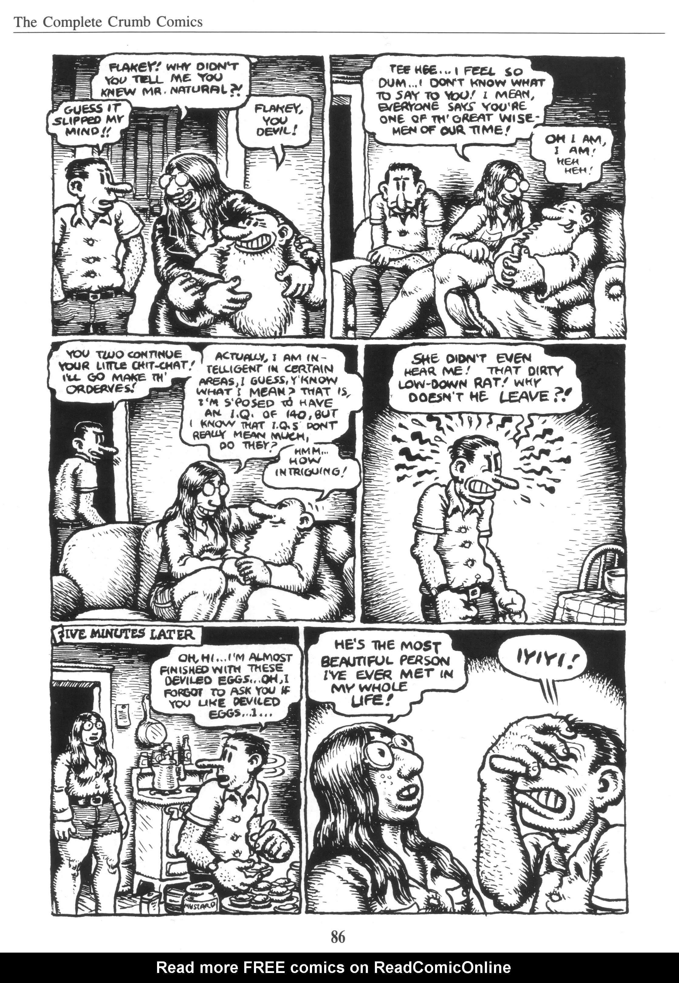 Read online The Complete Crumb Comics comic -  Issue # TPB 8 - 94