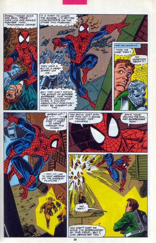 Read online Spider-Man (1990) comic -  Issue #26 - With Great Responsibility - 22