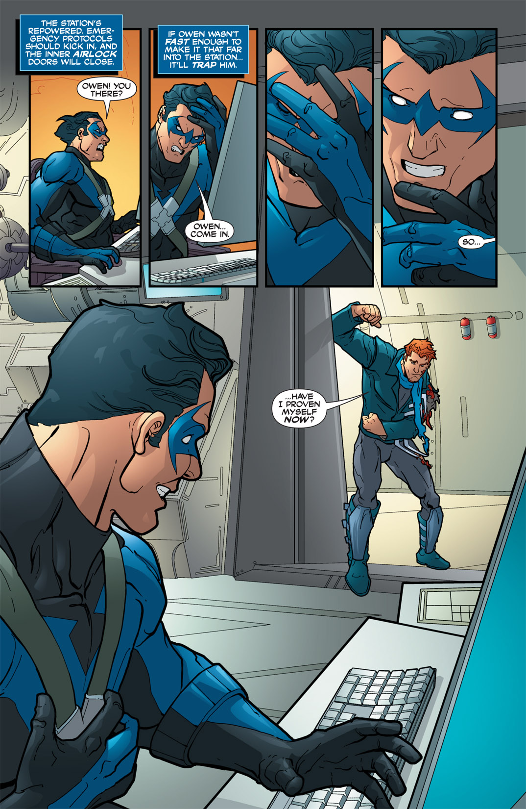 Read online Outsiders: Five of a Kind comic -  Issue # Issue Nightwing-Boomerang - 14