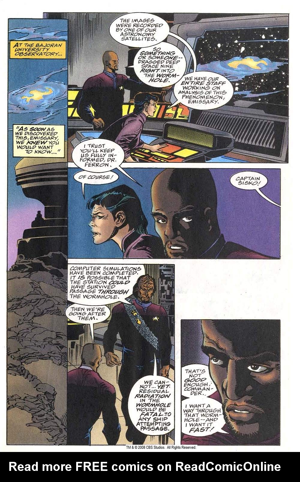 Read online Star Trek: Deep Space Nine (1996) comic -  Issue #1 - 25