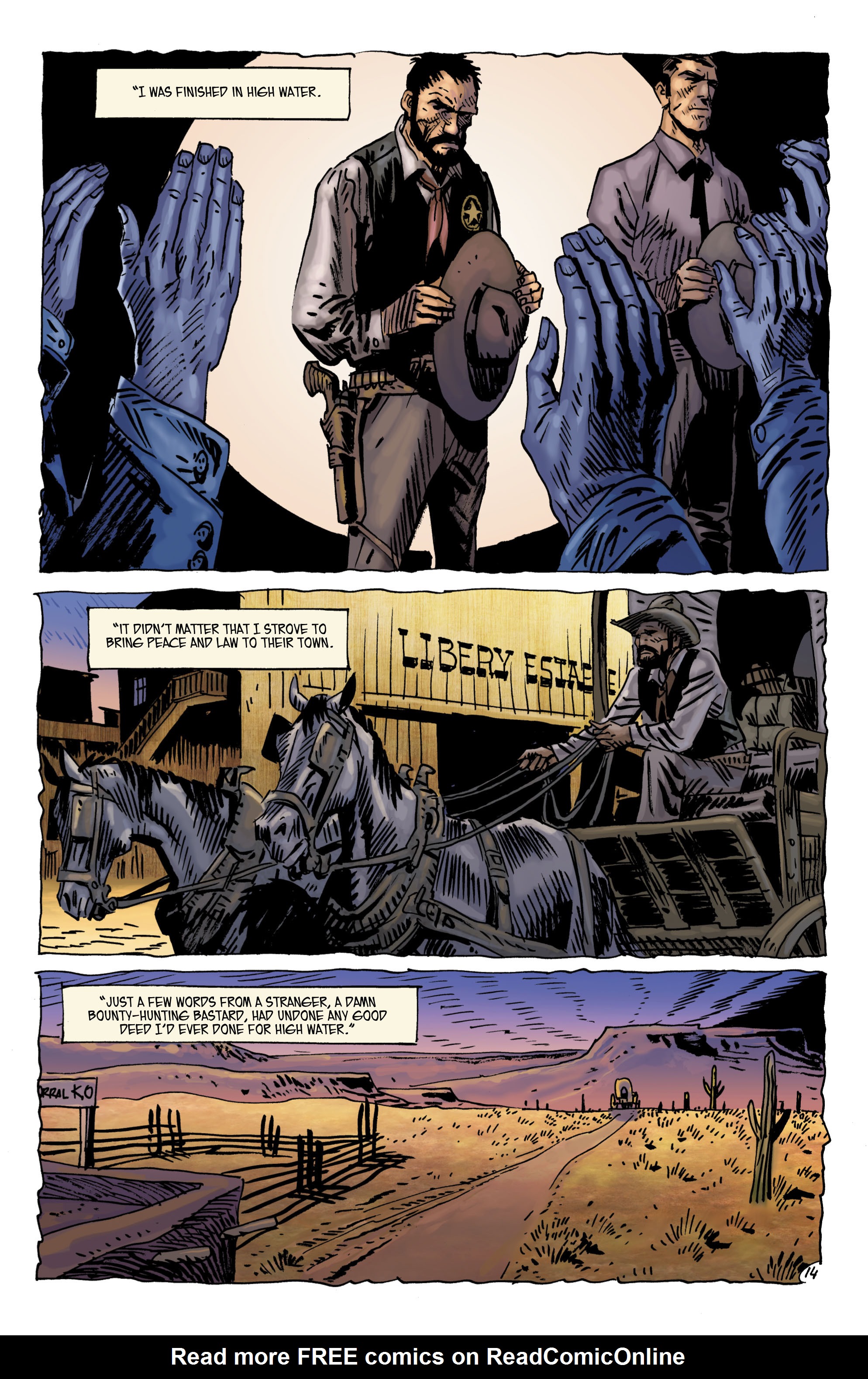 Read online Jonah Hex (2006) comic -  Issue #38 - 15