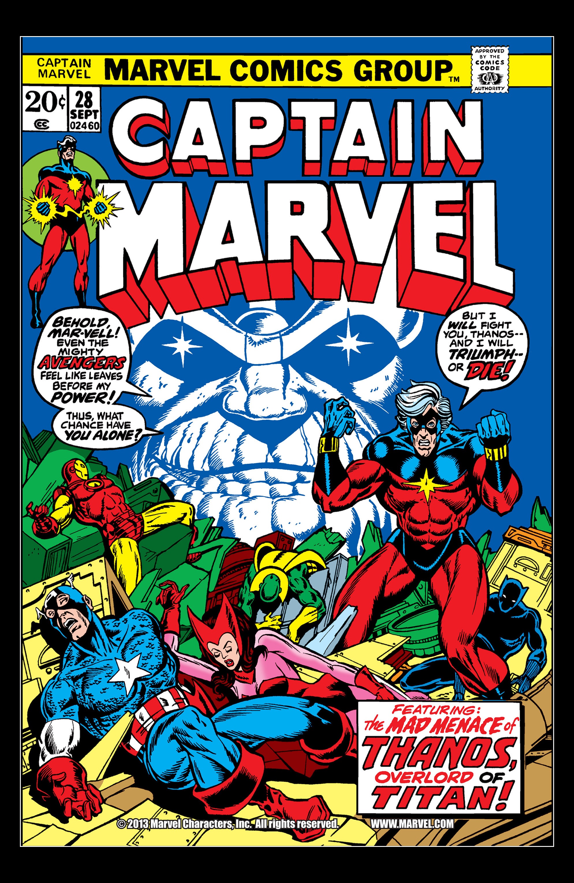 Read online Captain Marvel by Jim Starlin comic -  Issue # TPB (Part 1) - 90