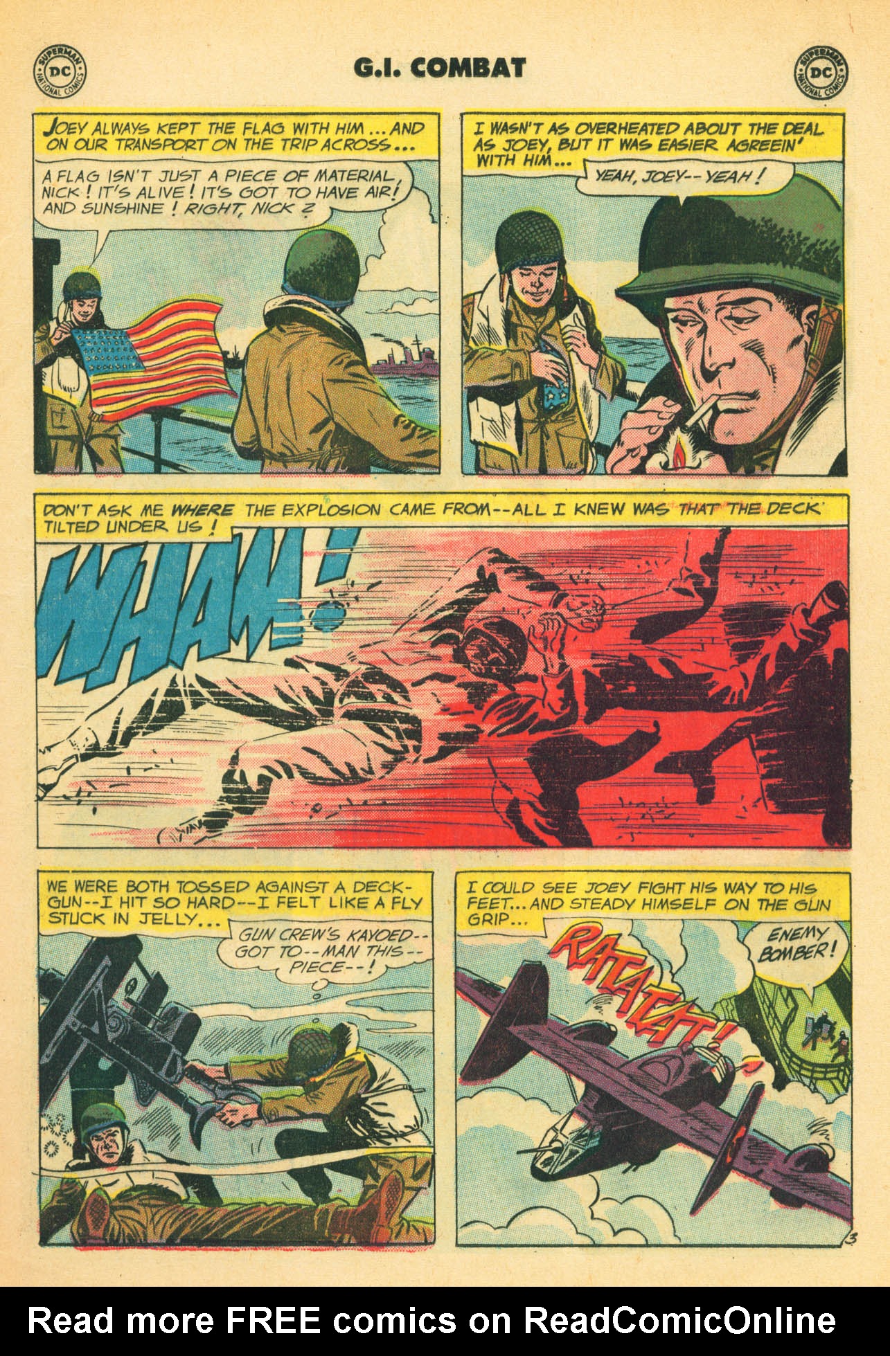 Read online G.I. Combat (1952) comic -  Issue #74 - 5