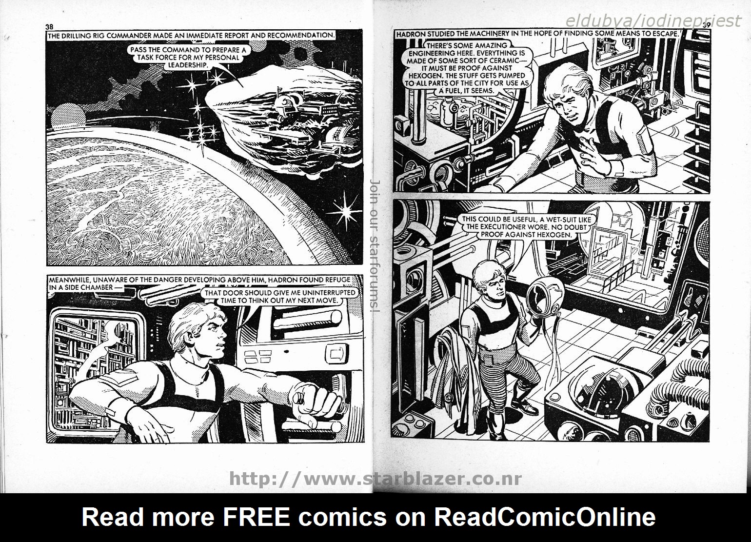 Read online Starblazer comic -  Issue #109 - 21