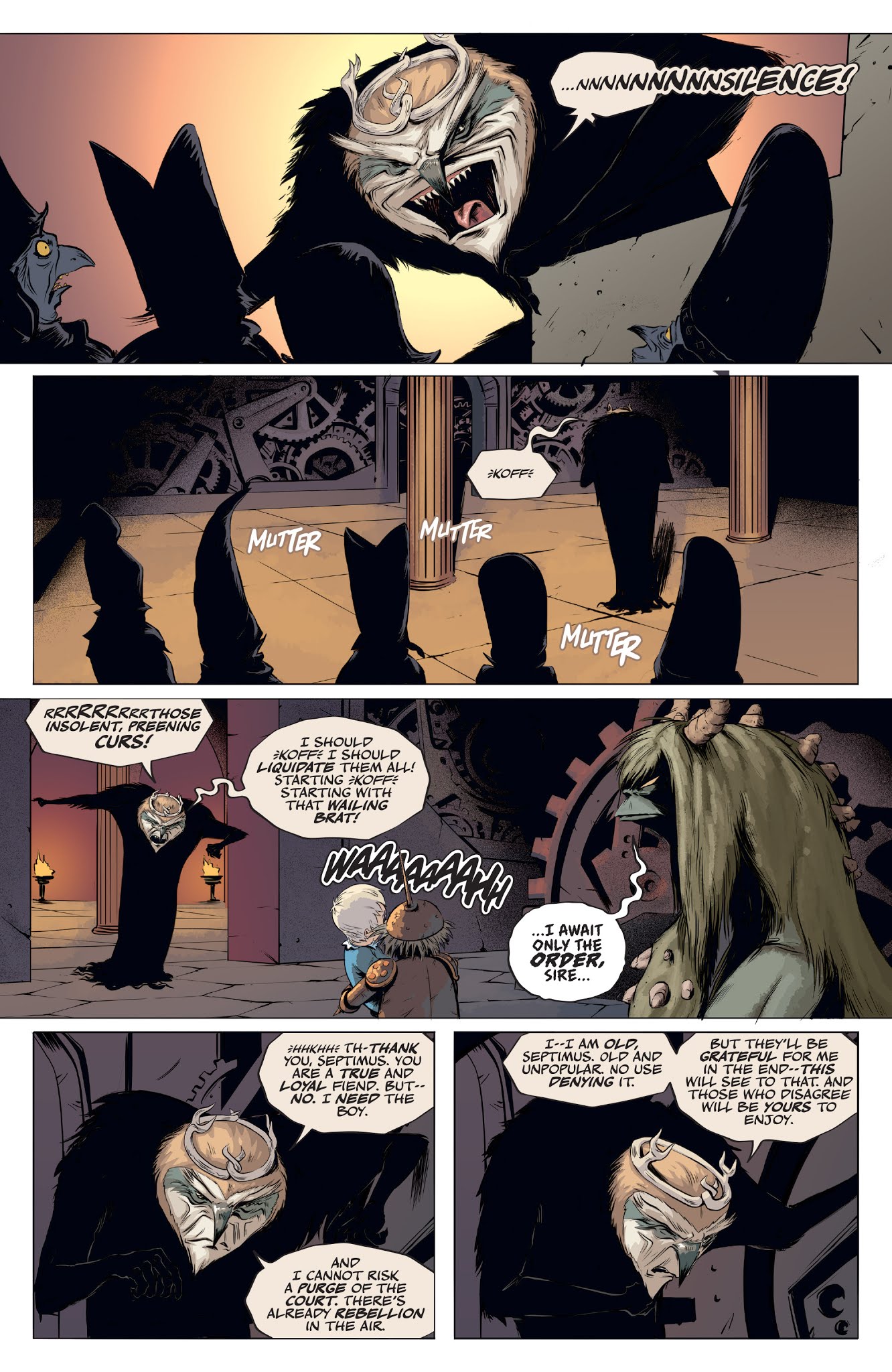 Read online Jim Henson's Labyrinth: Coronation comic -  Issue #5 - 5