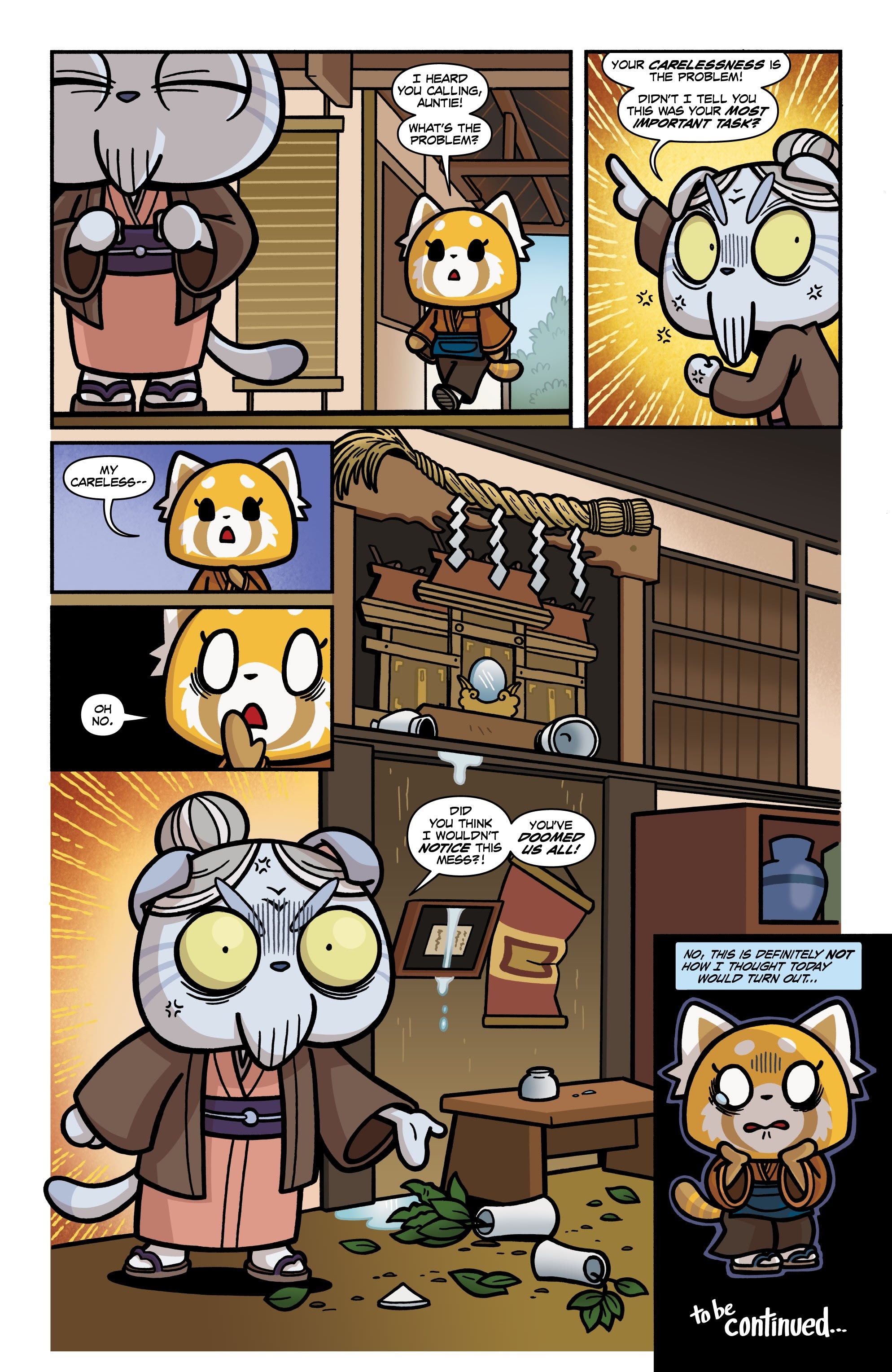 Read online Aggretsuko: Out of Office comic -  Issue #1 - 24