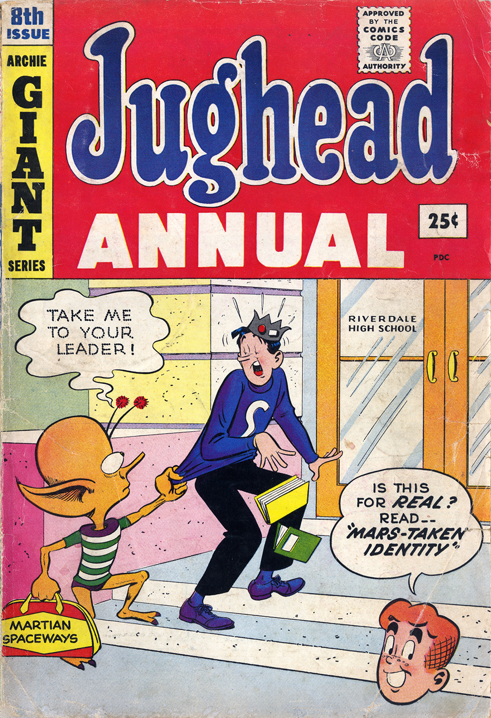 Read online Archie's Pal Jughead Annual comic -  Issue #8 - 1