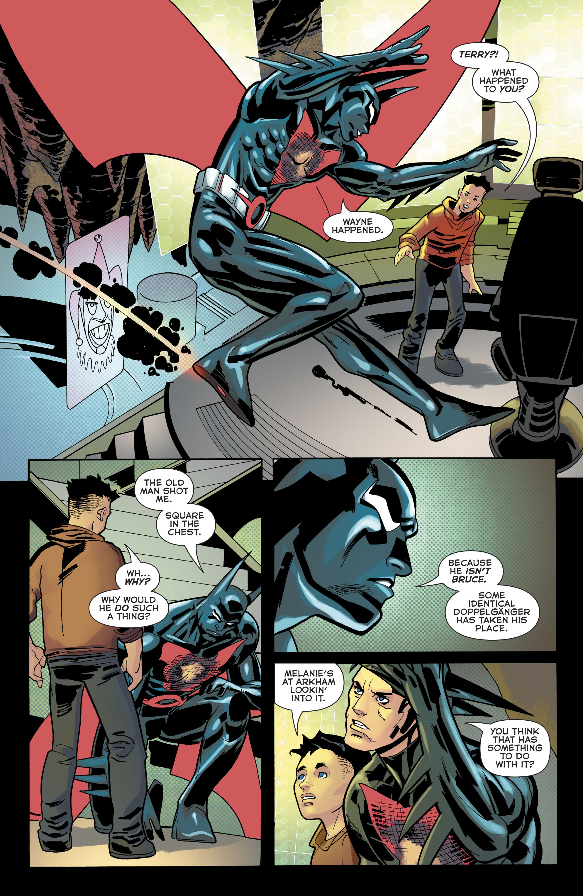Read online Batman Beyond (2016) comic -  Issue #33 - 19