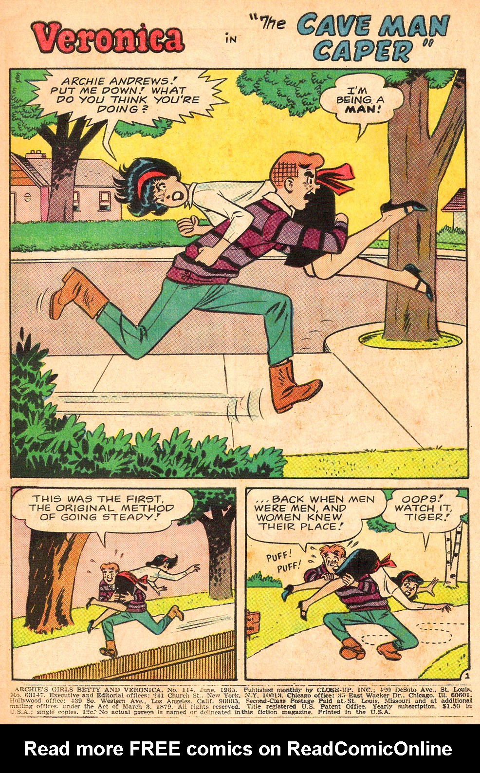 Read online Archie's Girls Betty and Veronica comic -  Issue #114 - 3