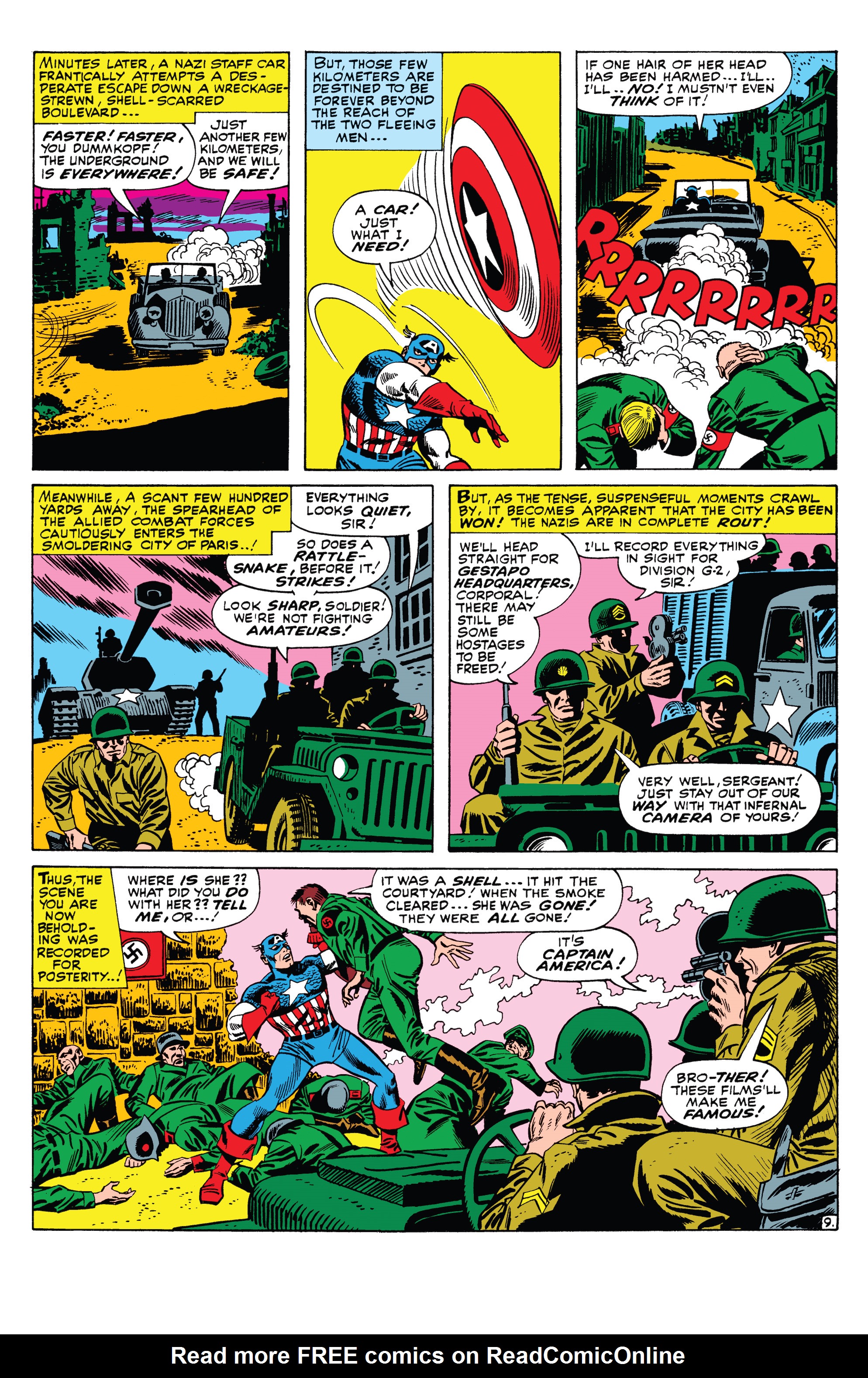 Read online Marvel Tales: Captain America comic -  Issue # Full - 25