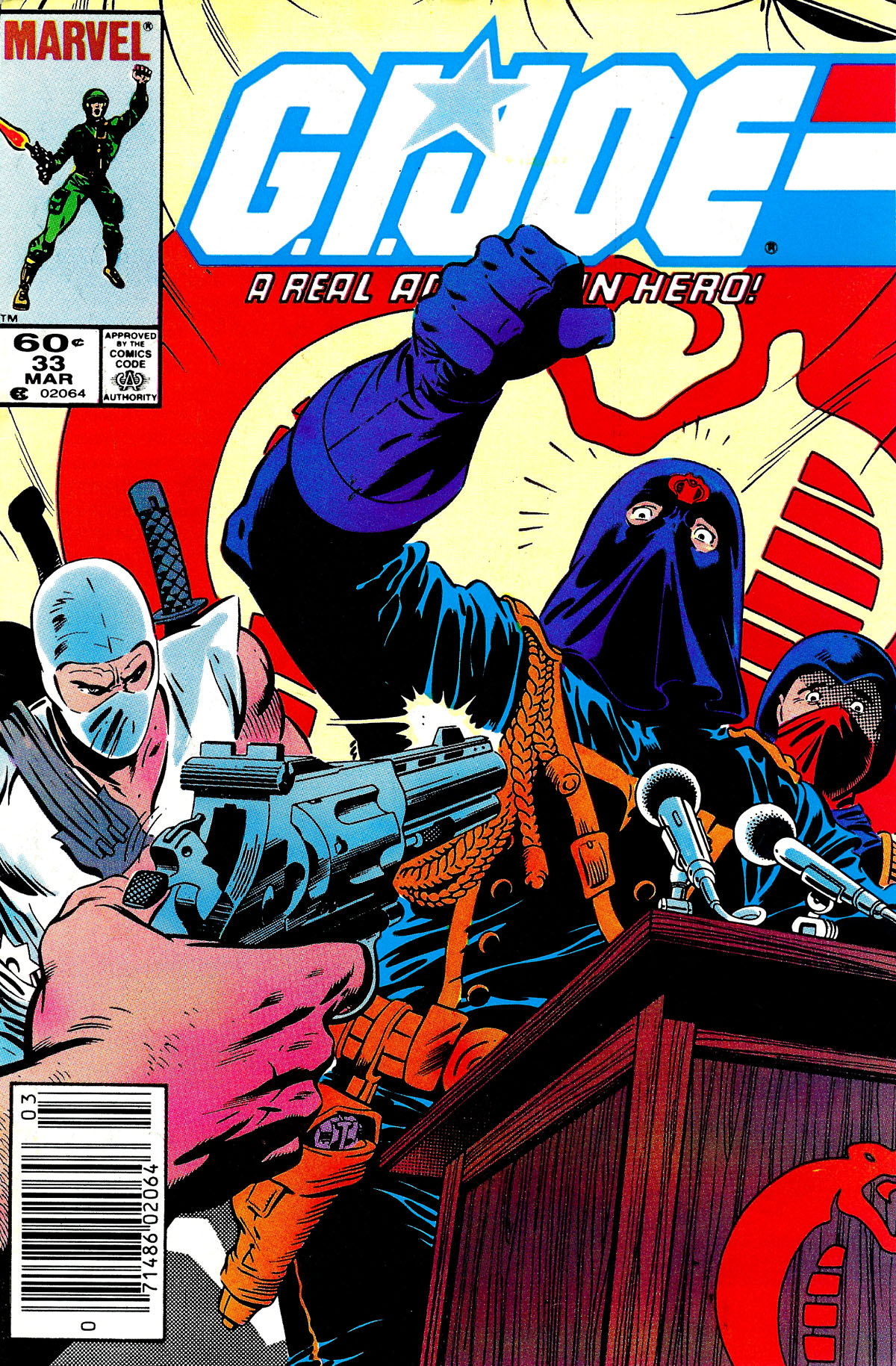 Read online G.I. Joe: A Real American Hero comic -  Issue #33 - 1