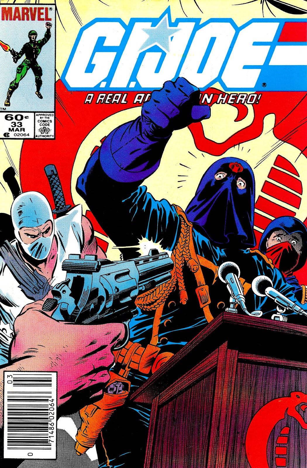 G.I. Joe: A Real American Hero issue 33 - Page 1