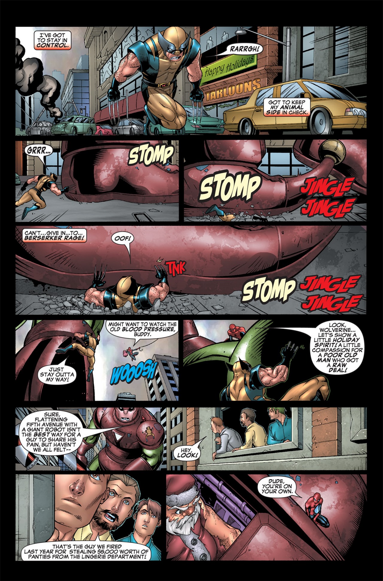 Read online Marvel Holiday Special (1991) comic -  Issue #2007 - 14