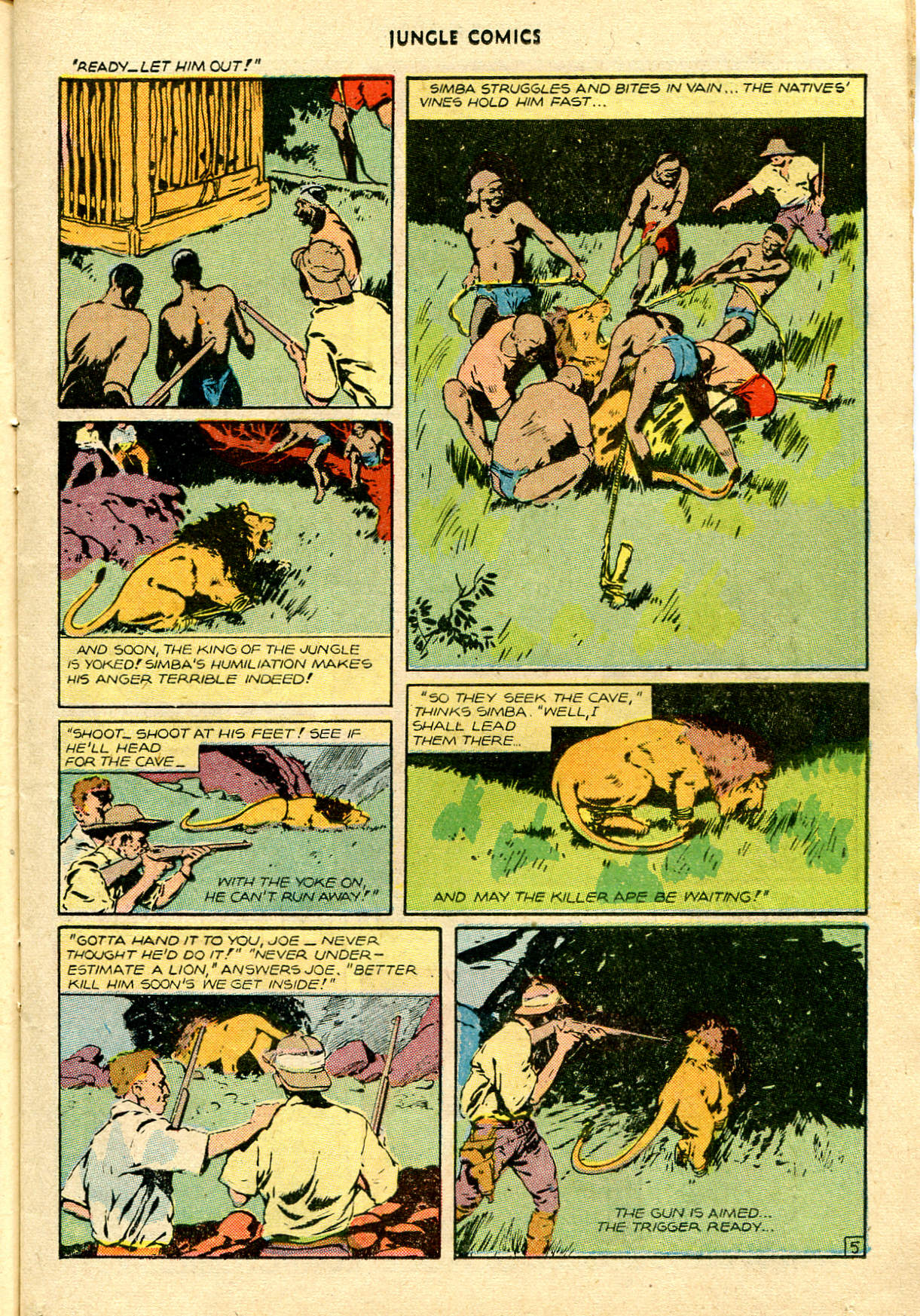 Read online Jungle Comics comic -  Issue #86 - 18