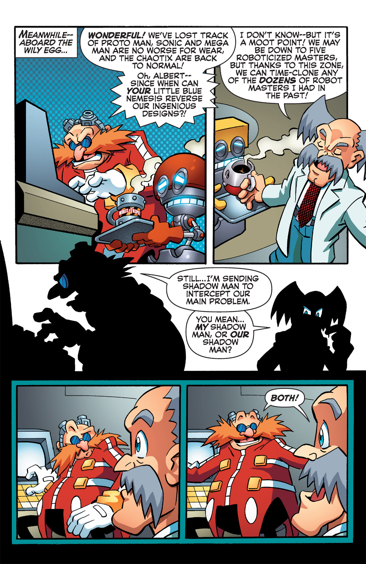 Read online Sonic Mega Man Worlds Collide comic -  Issue # Vol 2 - 52