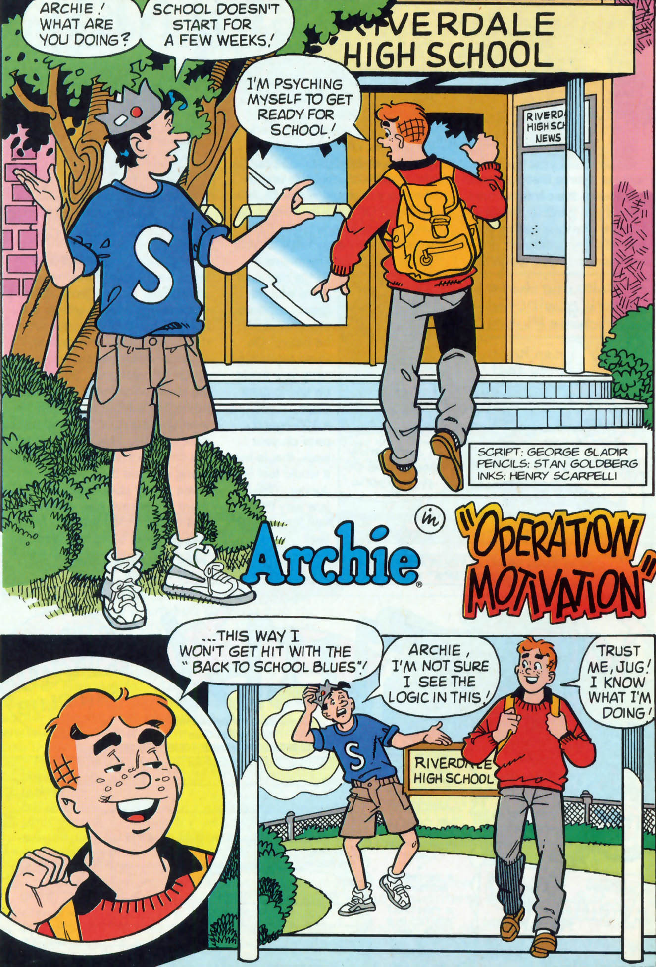 Read online Archie (1960) comic -  Issue #464 - 20