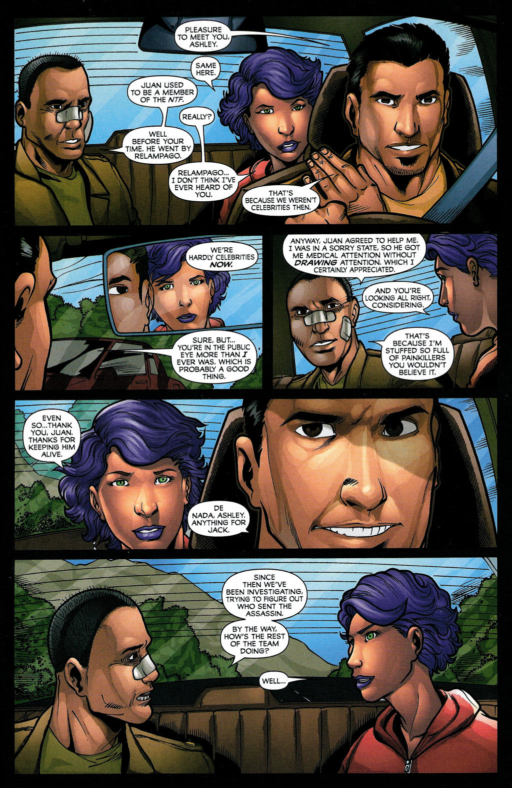 Read online Helios: Under the Gun comic -  Issue #1 - 5