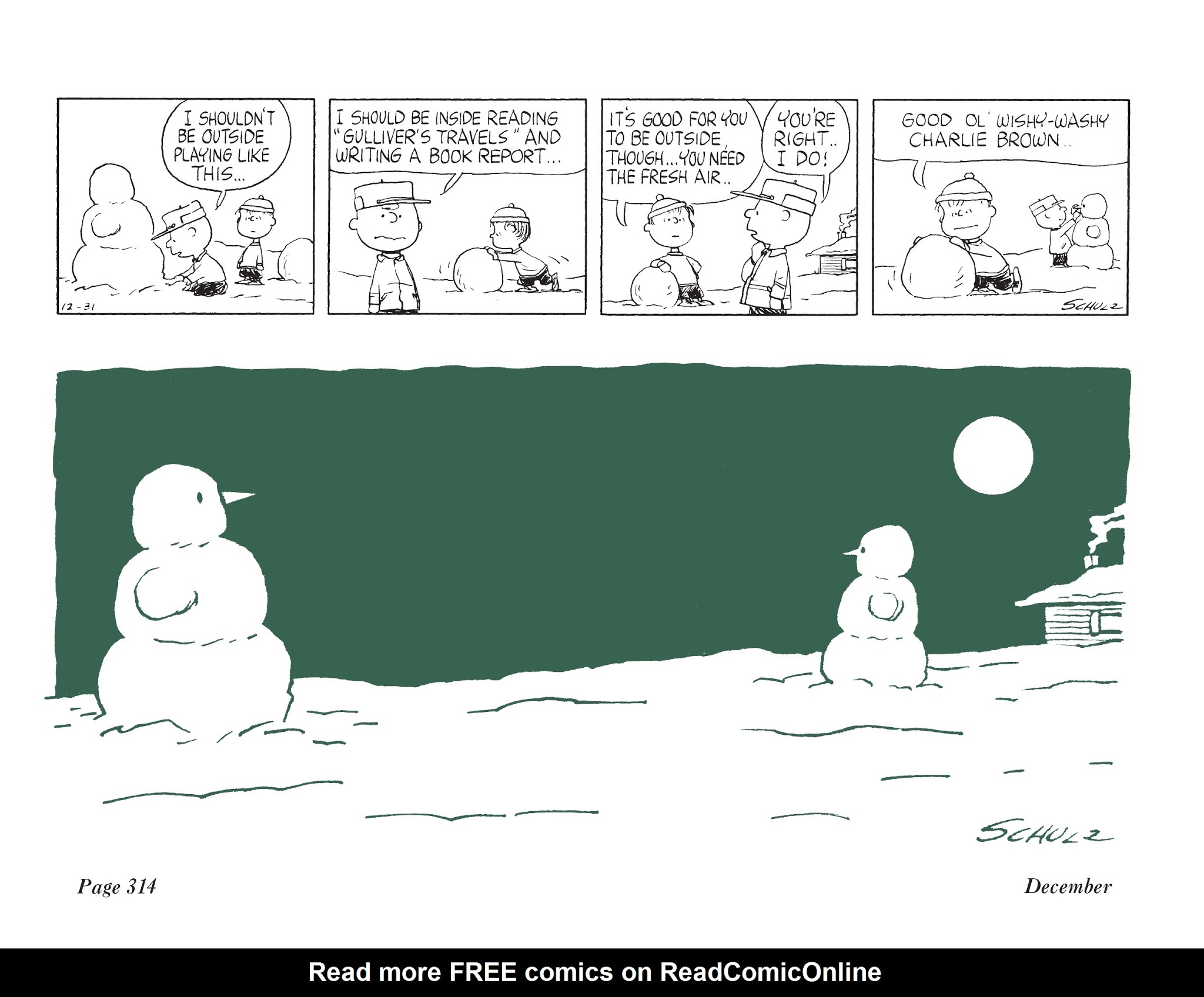 Read online The Complete Peanuts comic -  Issue # TPB 7 - 325