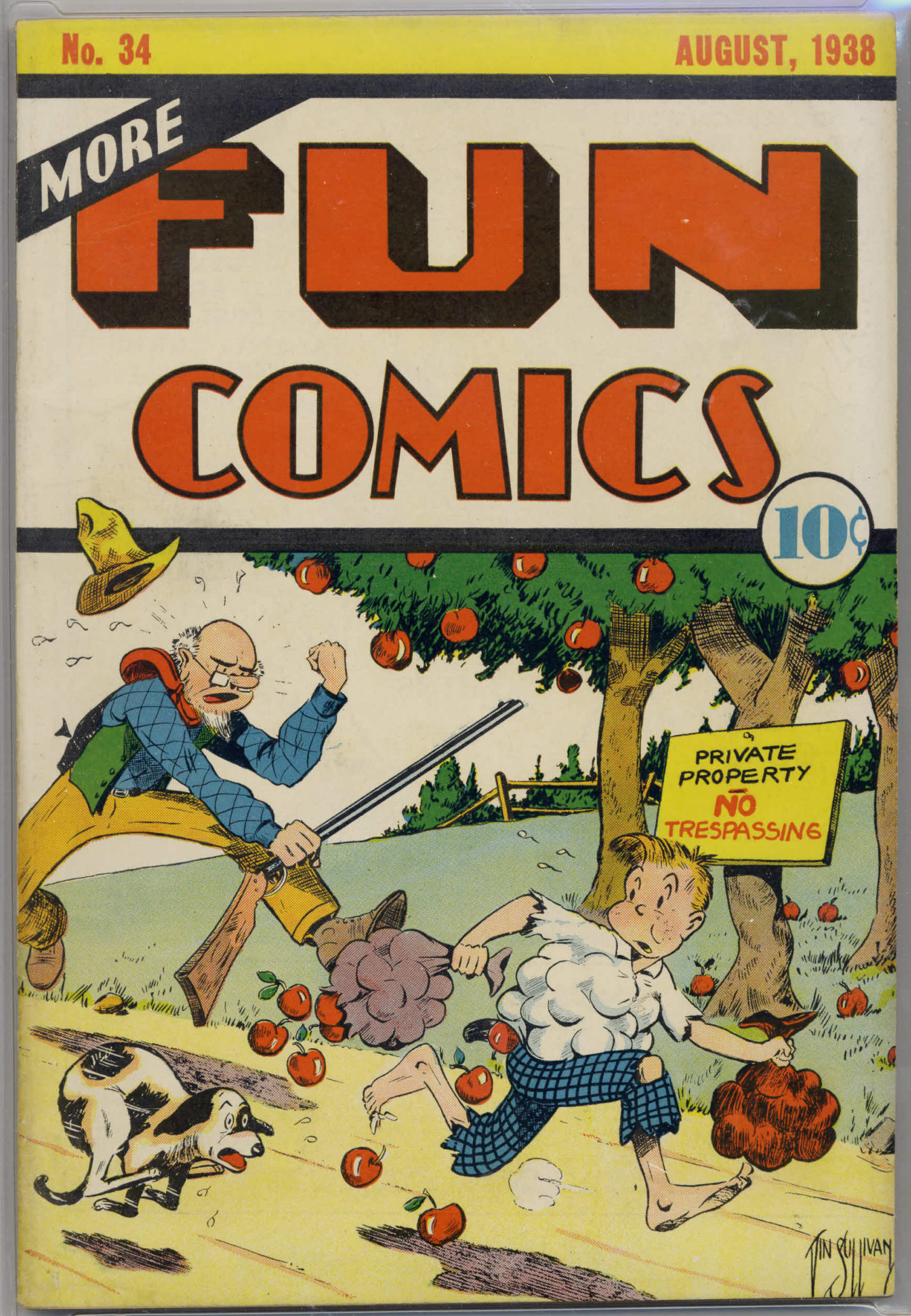 Read online More Fun Comics comic -  Issue #34 - 1