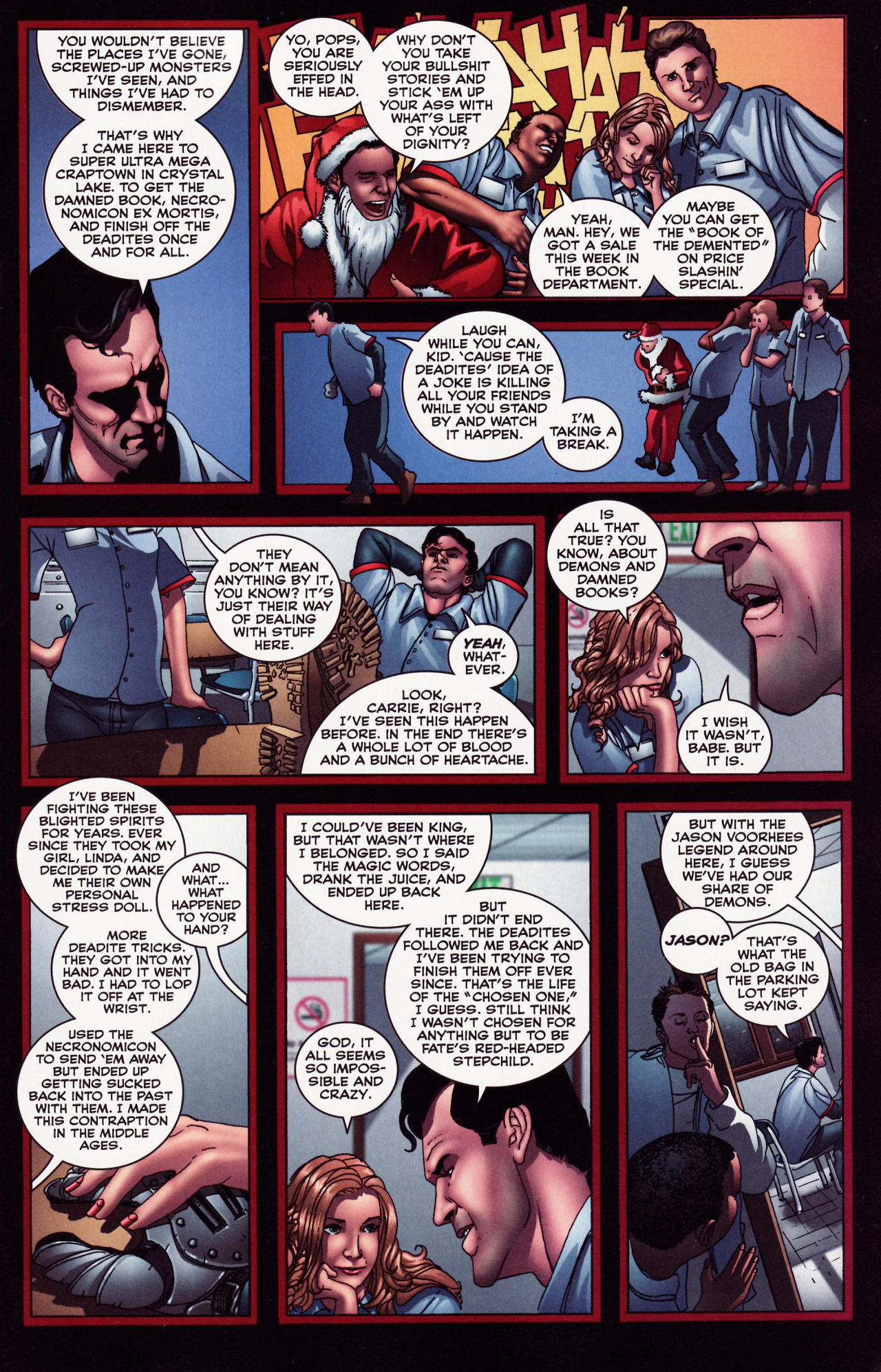 Read online Freddy Vs Jason Vs Ash comic -  Issue #2 - 8