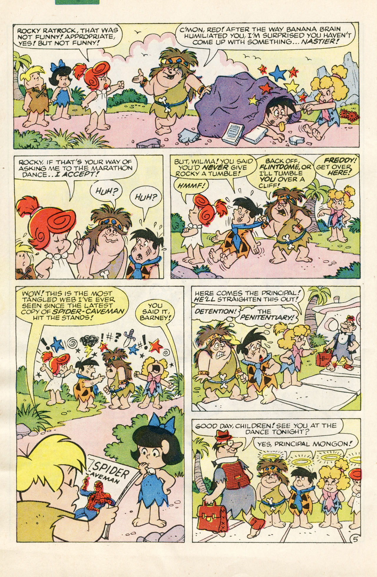 Read online The Flintstone Kids comic -  Issue #5 - 8