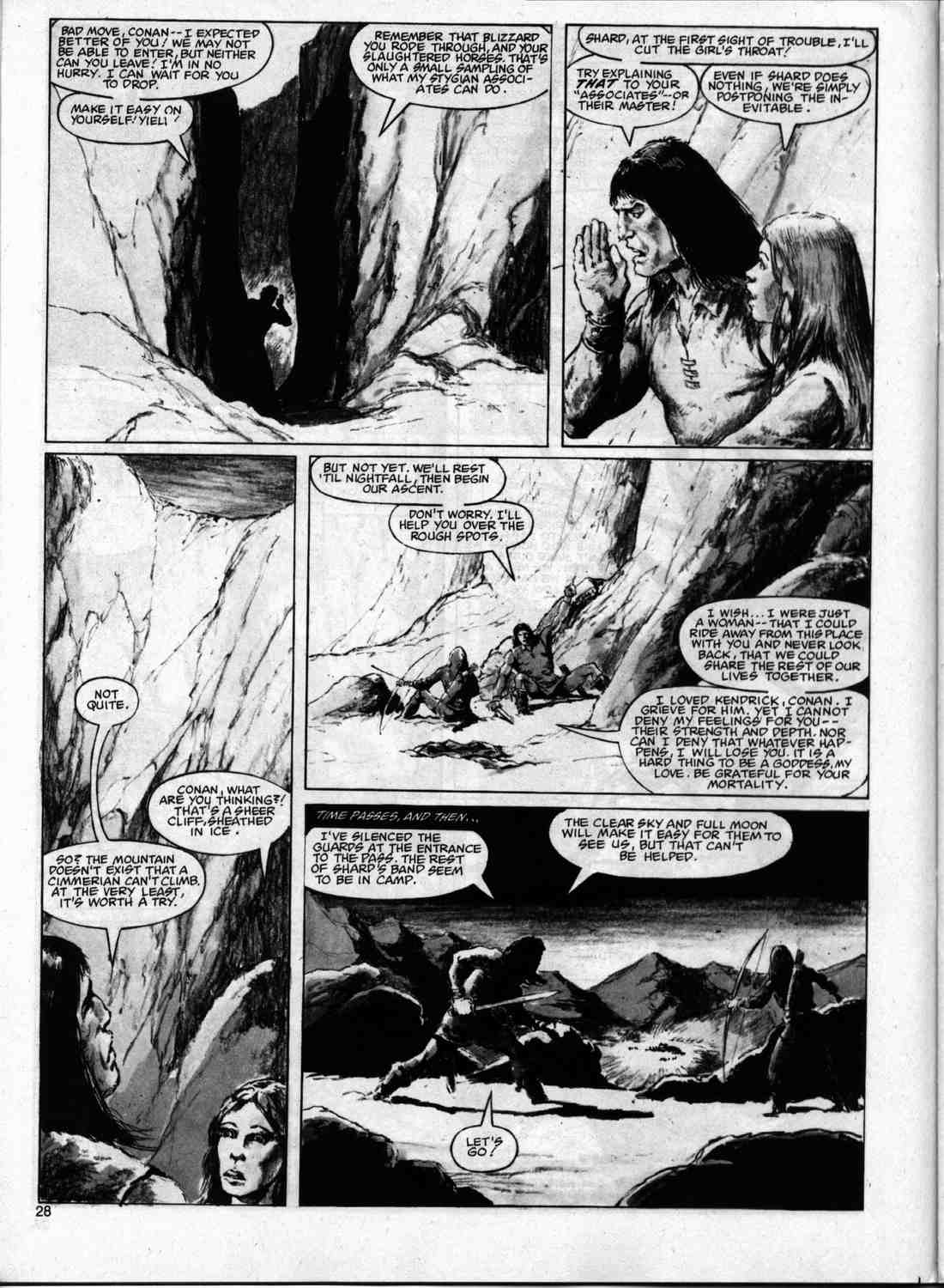 Read online The Savage Sword Of Conan comic -  Issue #74 - 27
