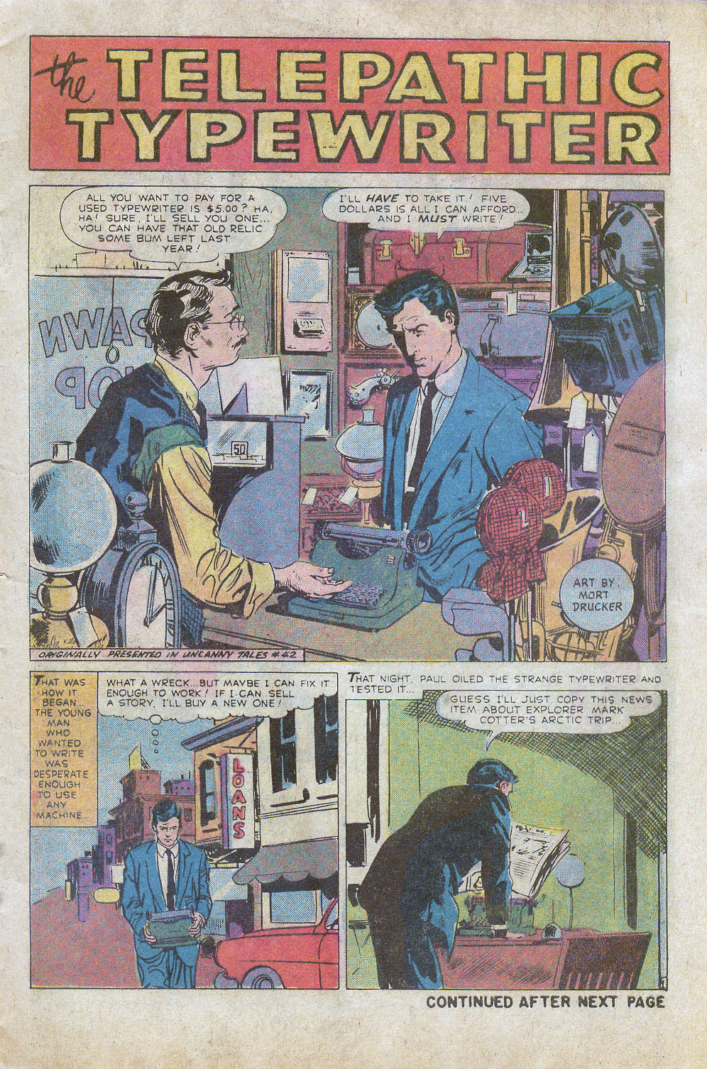 Read online Uncanny Tales comic -  Issue #42 - 13