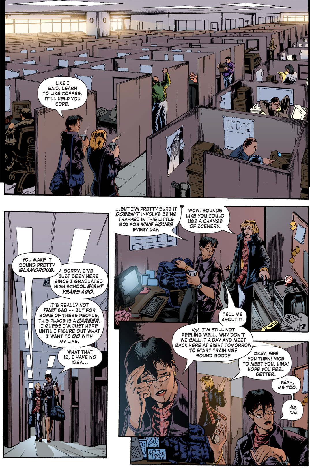 Read online Blacklight comic -  Issue #1 - 5