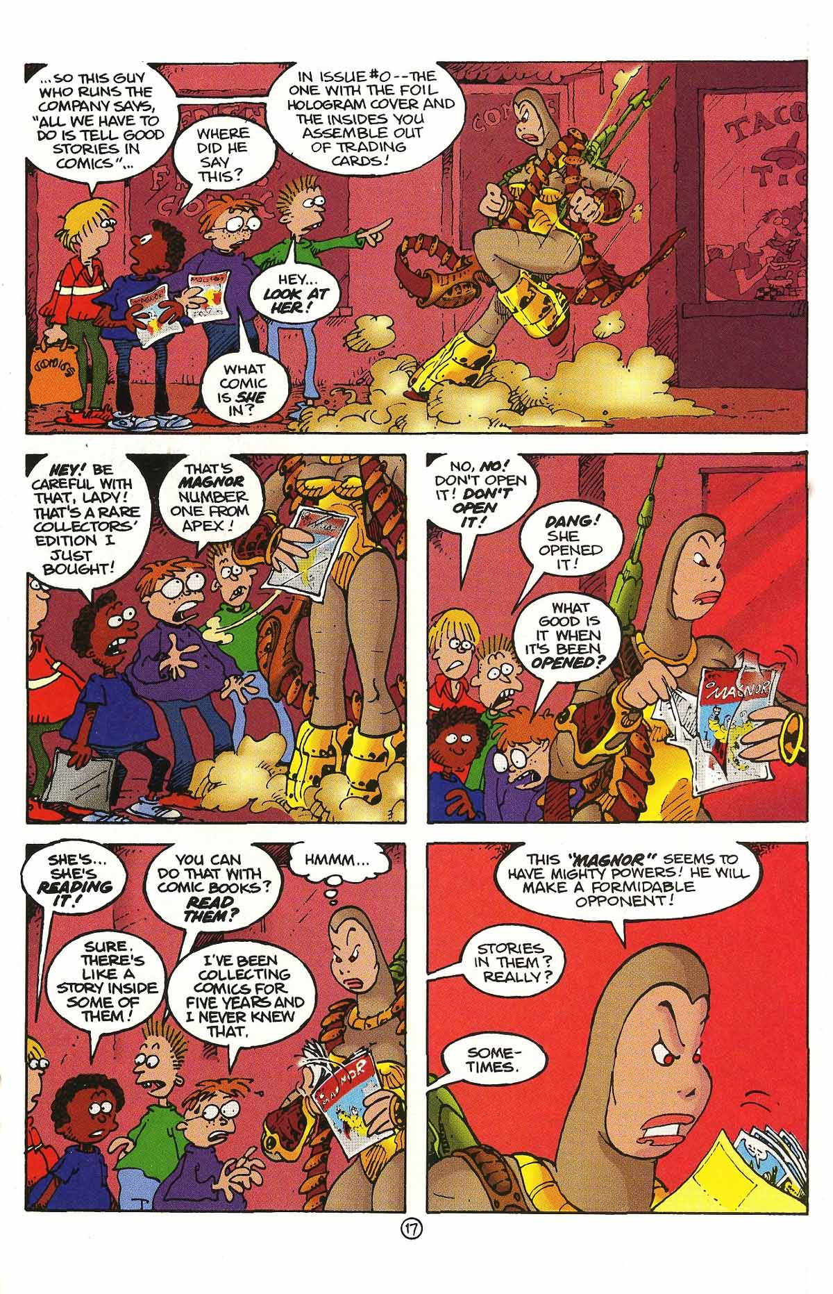 Read online The Mighty Magnor comic -  Issue #5 - 18