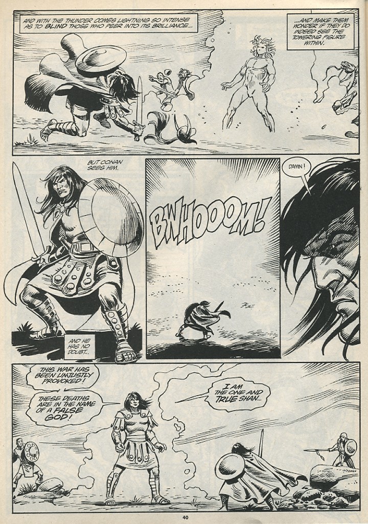 Read online The Savage Sword Of Conan comic -  Issue #181 - 42