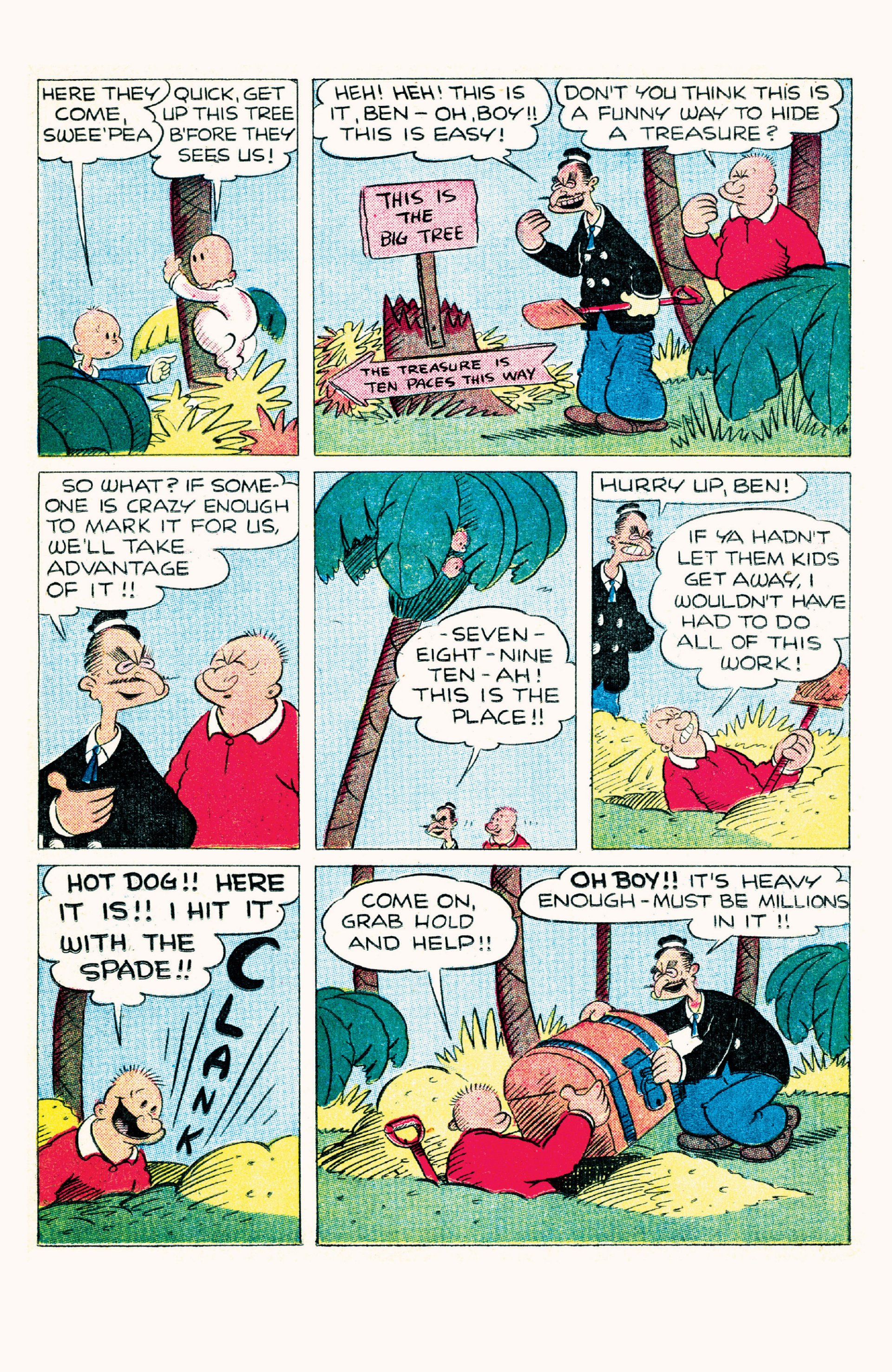 Read online Classic Popeye comic -  Issue #6 - 21