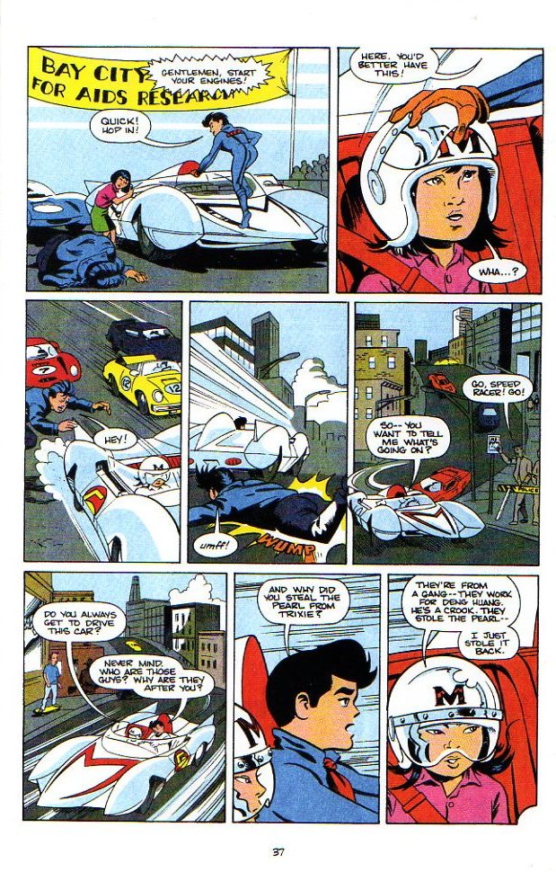 Read online Speed Racer (1987) comic -  Issue #33 - 12