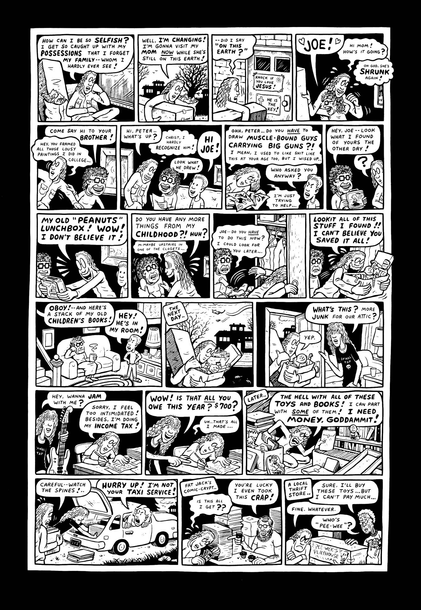 Read online Peepshow: The Cartoon Diary of Joe Matt comic -  Issue # Full - 83