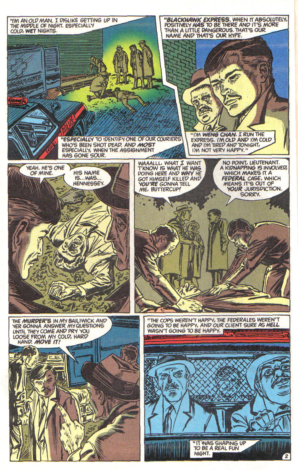 Blackhawk (1989) Issue #7 #8 - English 21