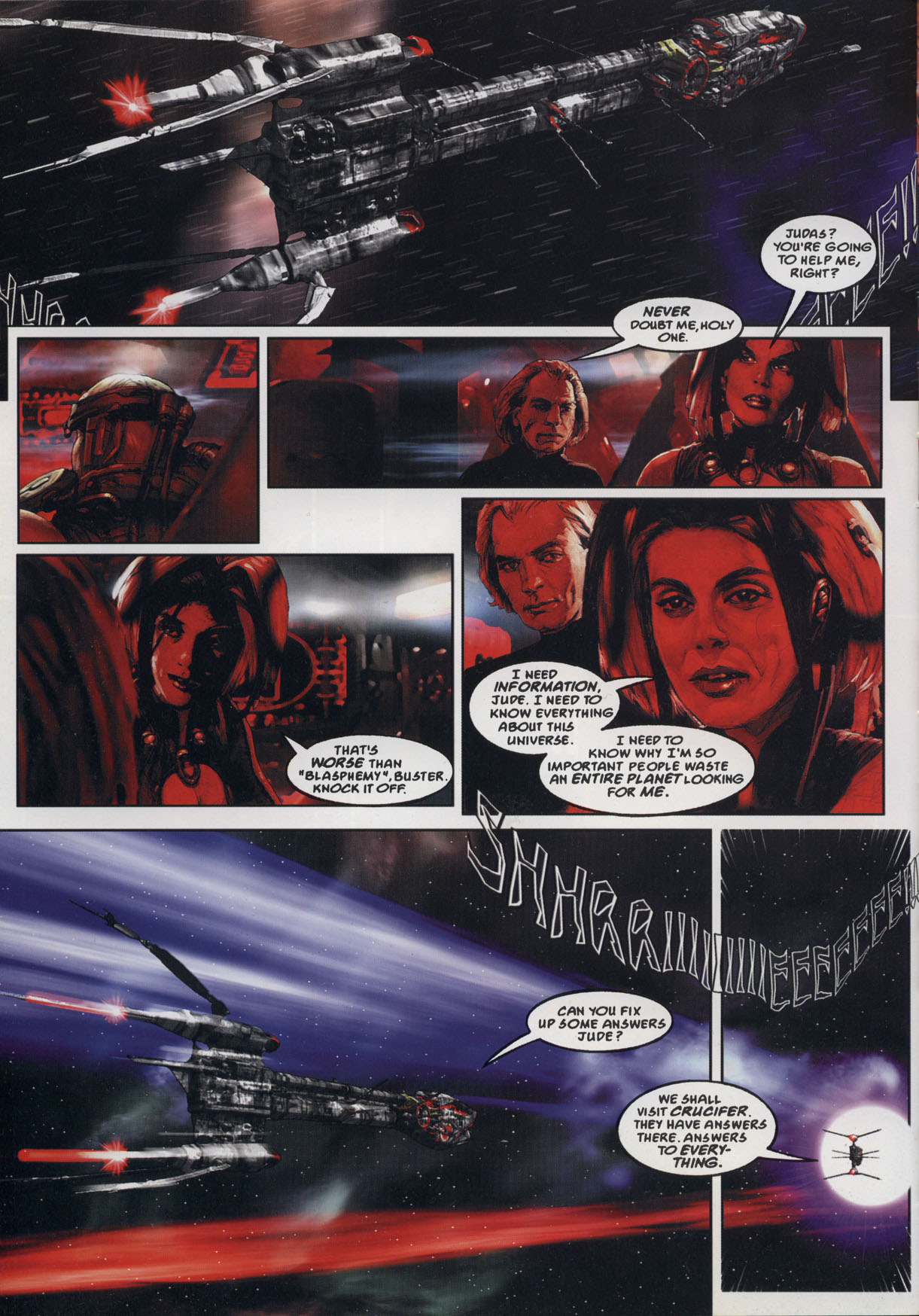 Read online Durham Red: The Scarlet Cantos comic -  Issue # TPB - 26
