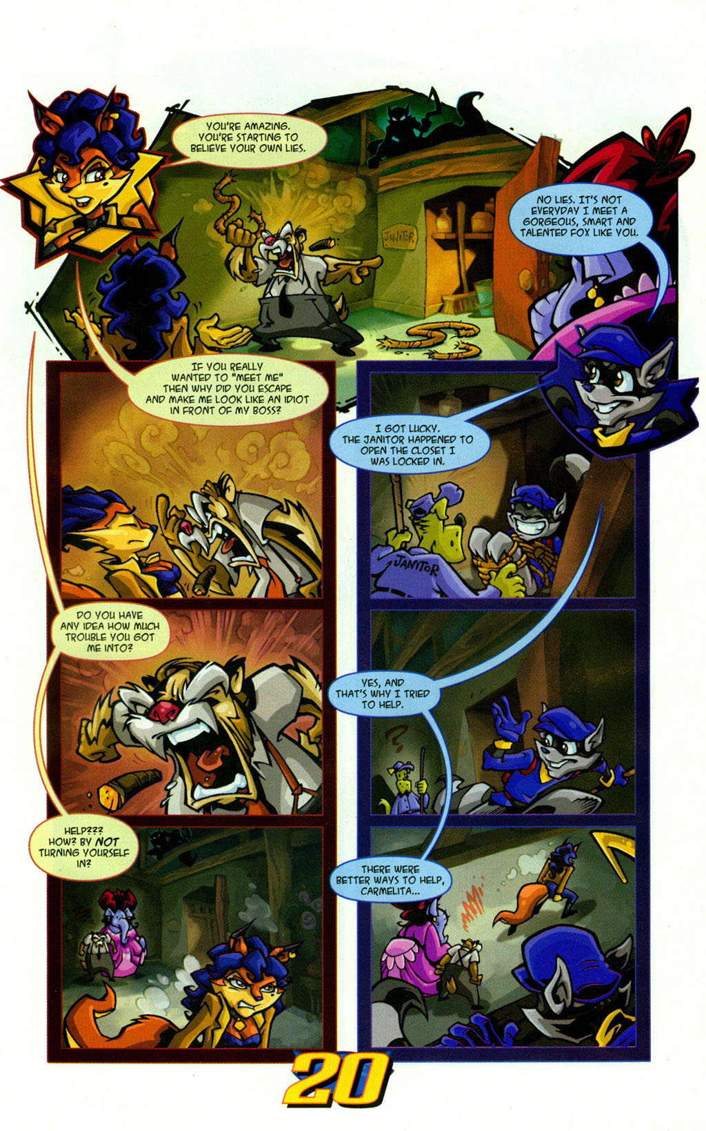 Read online The Adventures of Sly Cooper comic -  Issue #1 - 22